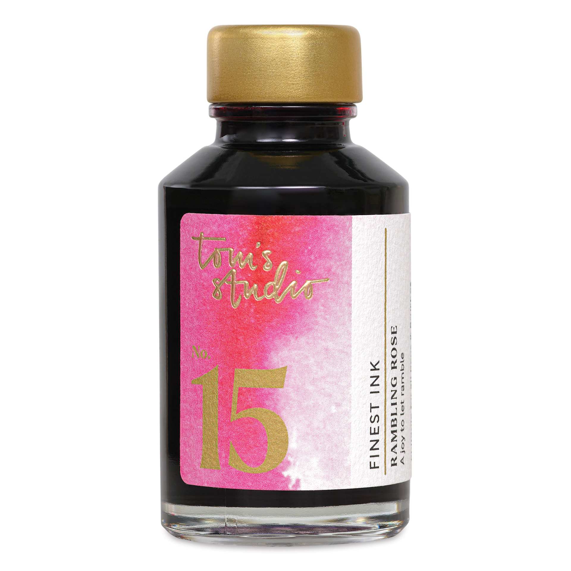 Tom's Studio Fountain Pen Ink - 50 ml, Rambling Rose