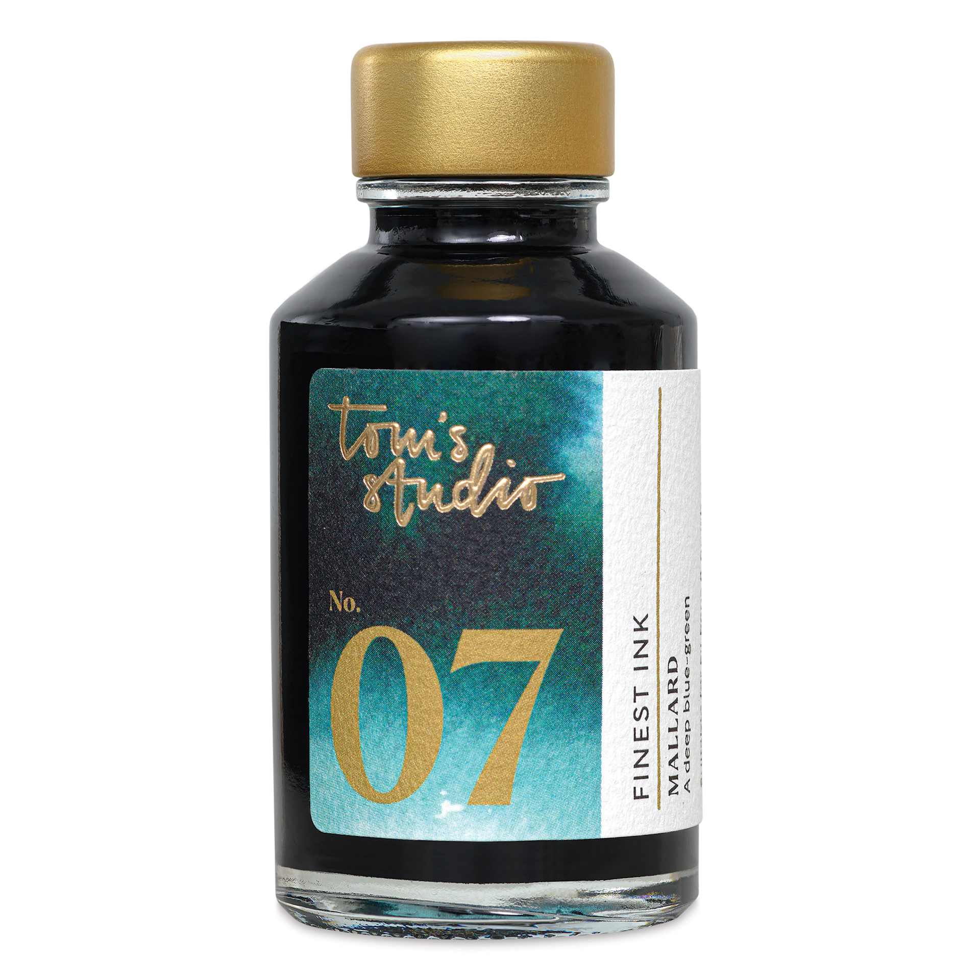 Tom's Studio Fountain Pen Ink - 50 ml, Mallard