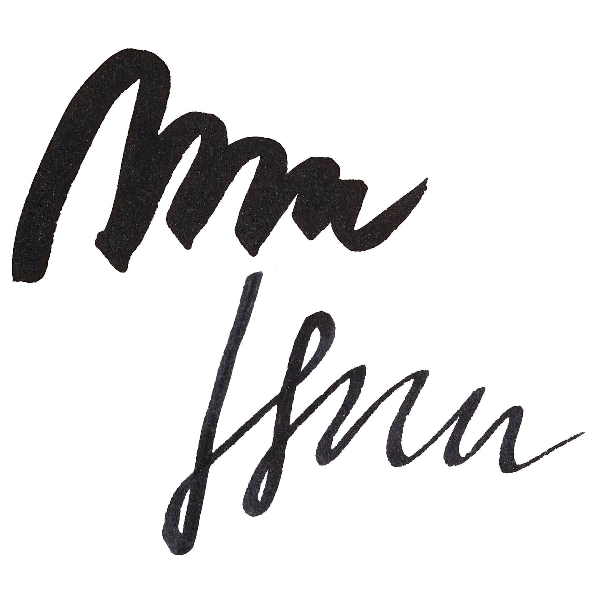 Tom's Studio Shimmer Fountain Pen Ink - Stellar, swatch