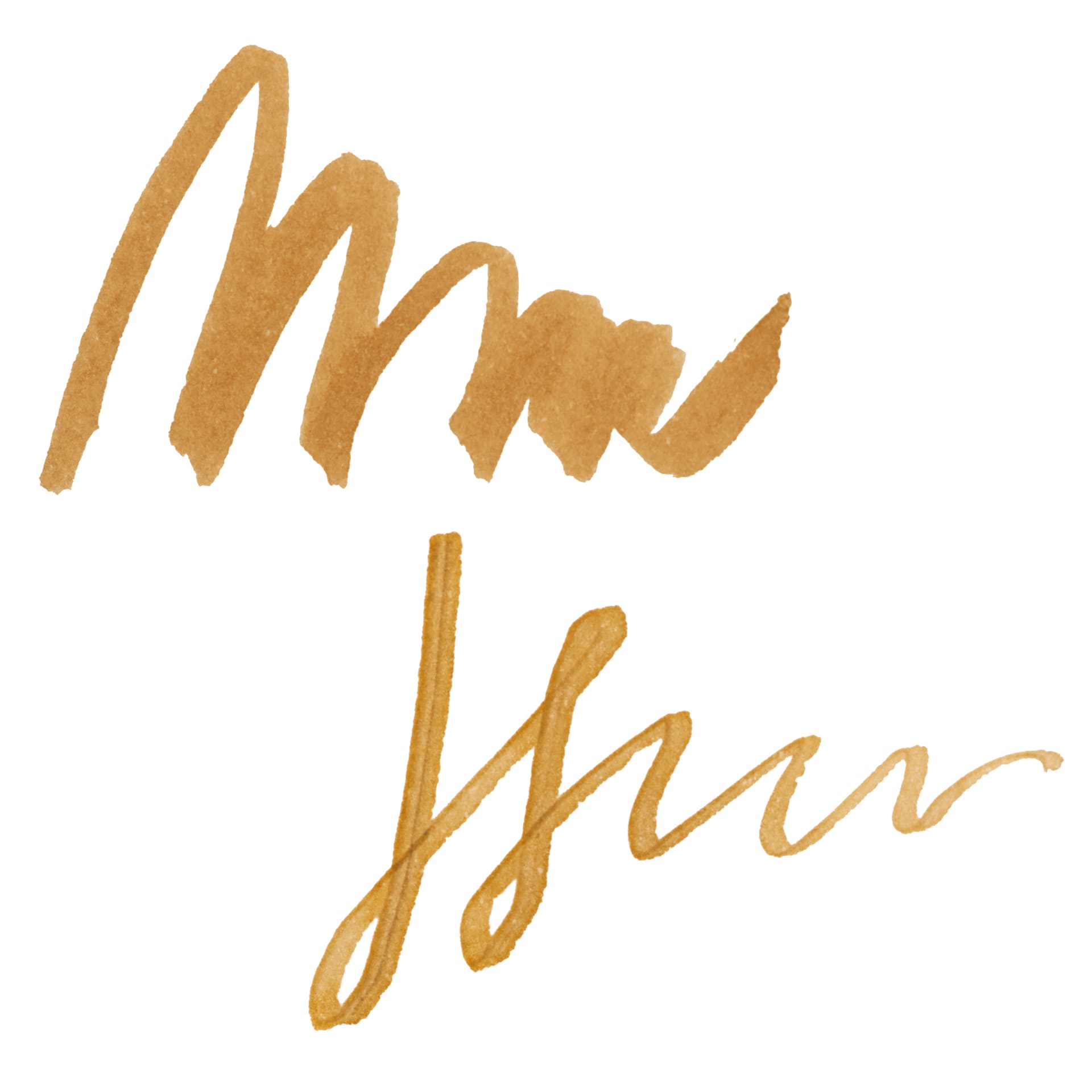Colorverse Korea Special Fountain Pen Ink - 51 Hahoe Mask, swatch