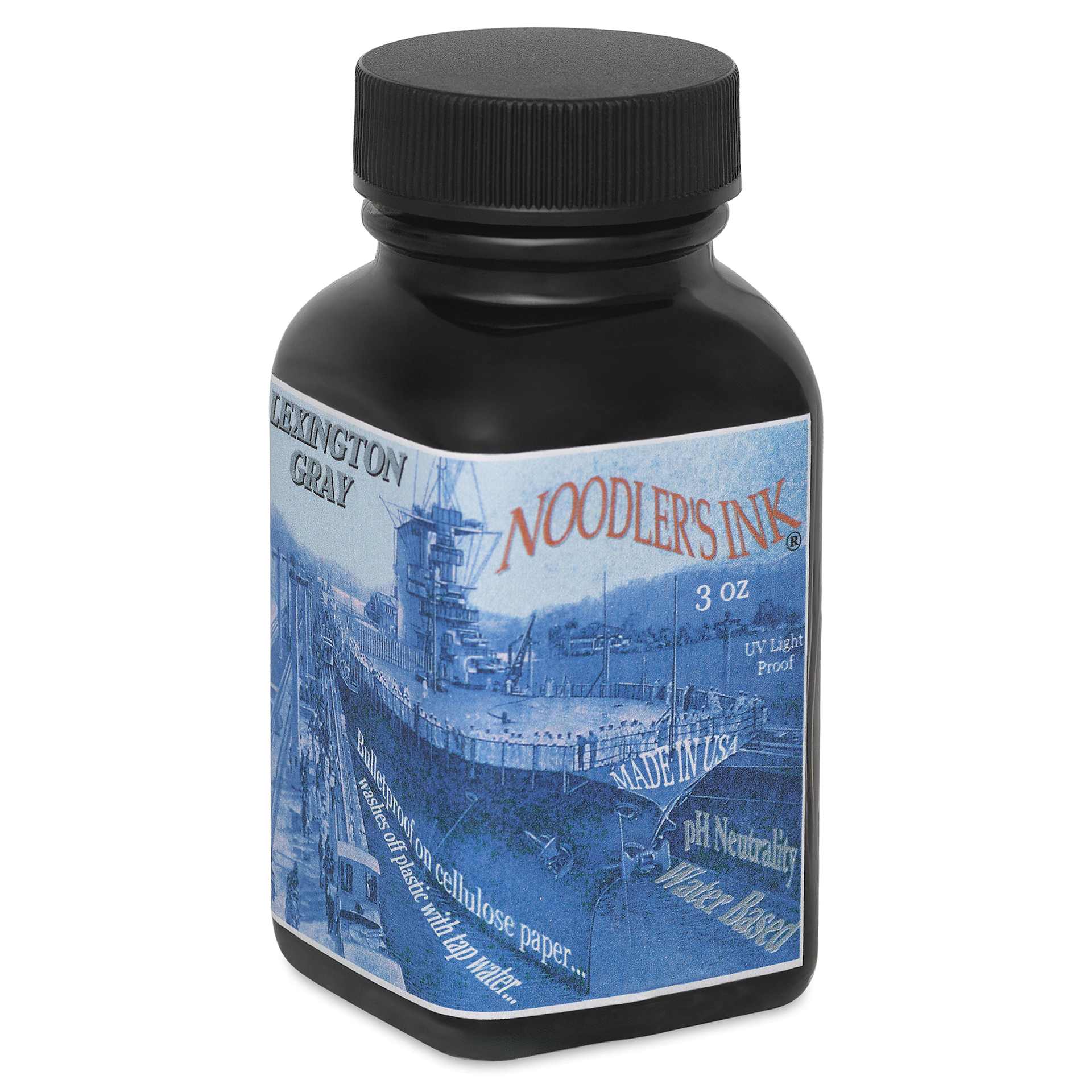 Noodler's Ink Fountain Pen Ink - Lexington Gray, bottle