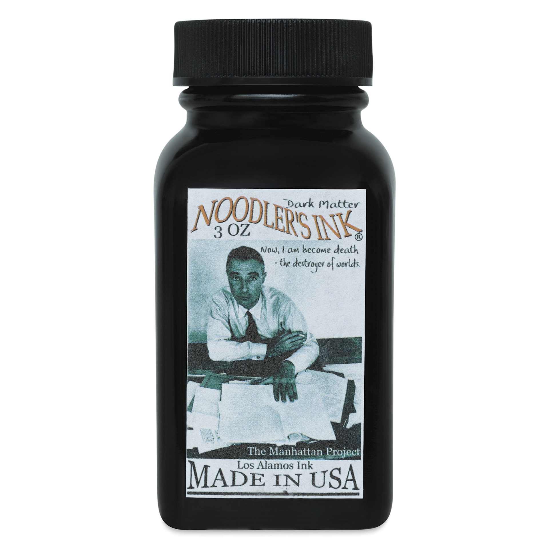 Noodler's Ink Fountain Pen Ink - Dark Matter, bottle