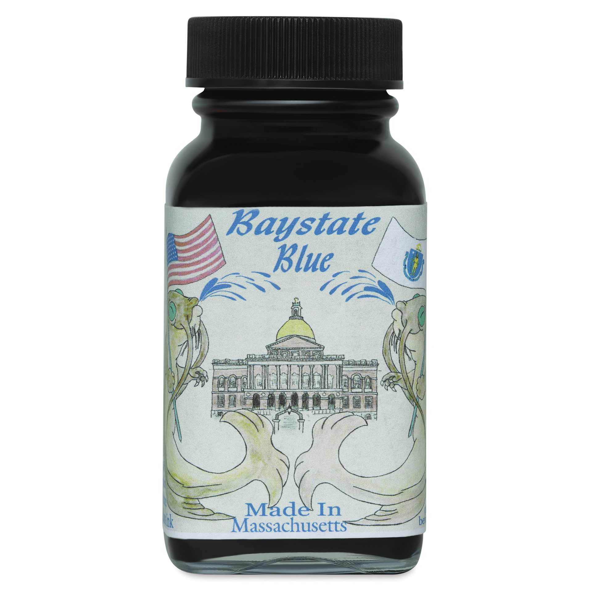 Noodler's Ink Fountain Pen Ink - Baystate Blue, bottle