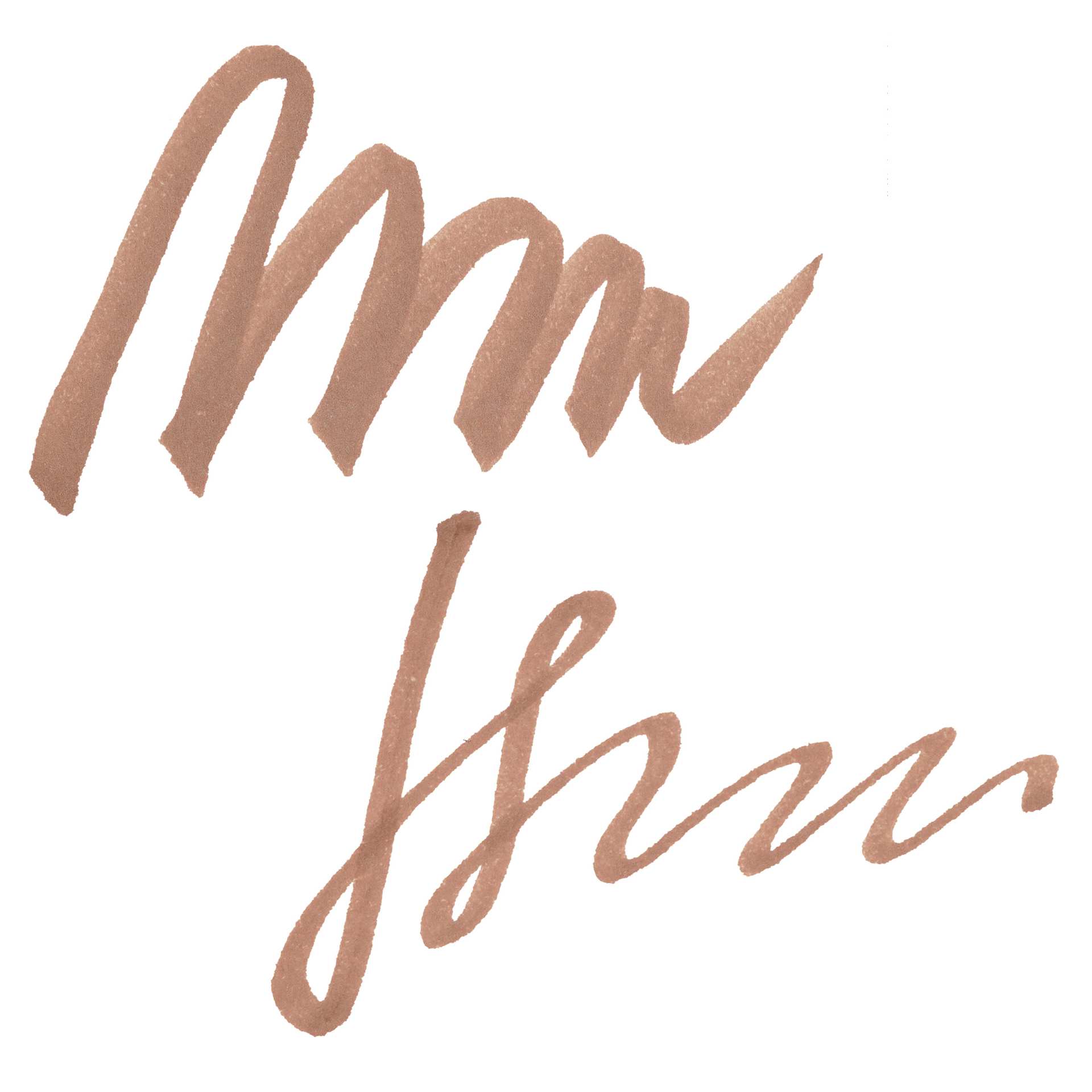 Noodler's Ink Fountain Pen Ink - Eternal Polar Brown, swatch