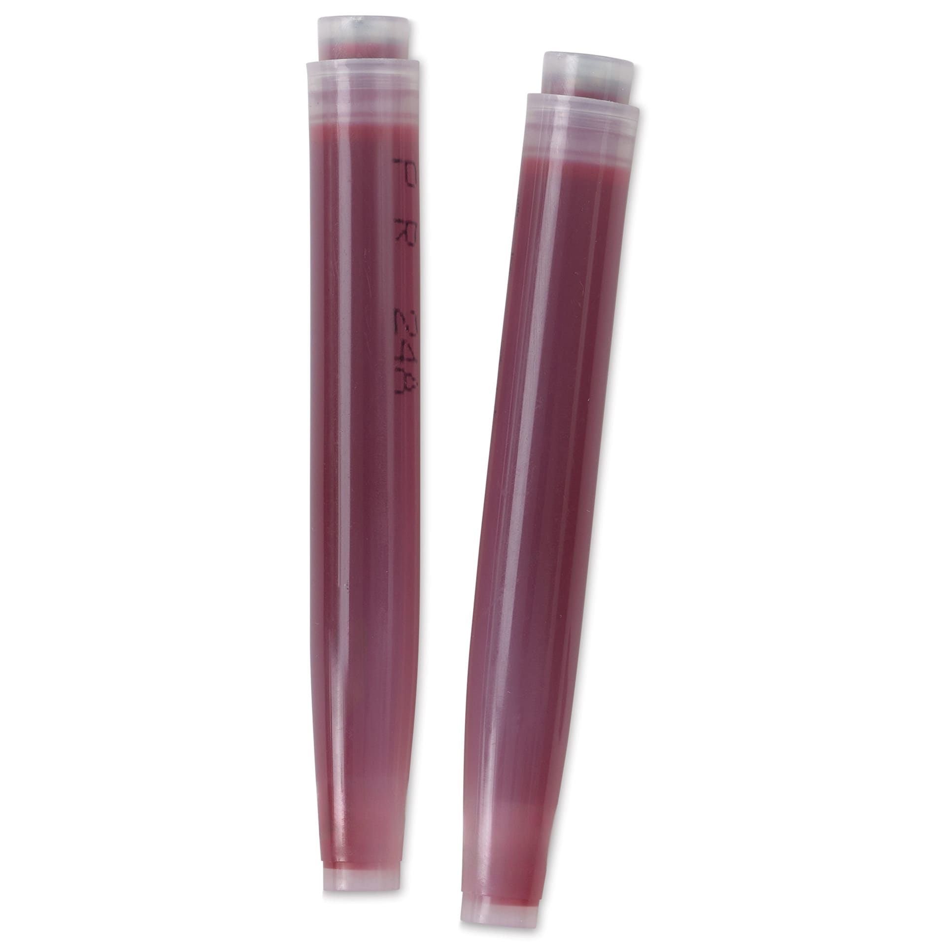 Platinum Pen Ink Cartridges - Red, Pkg of 2