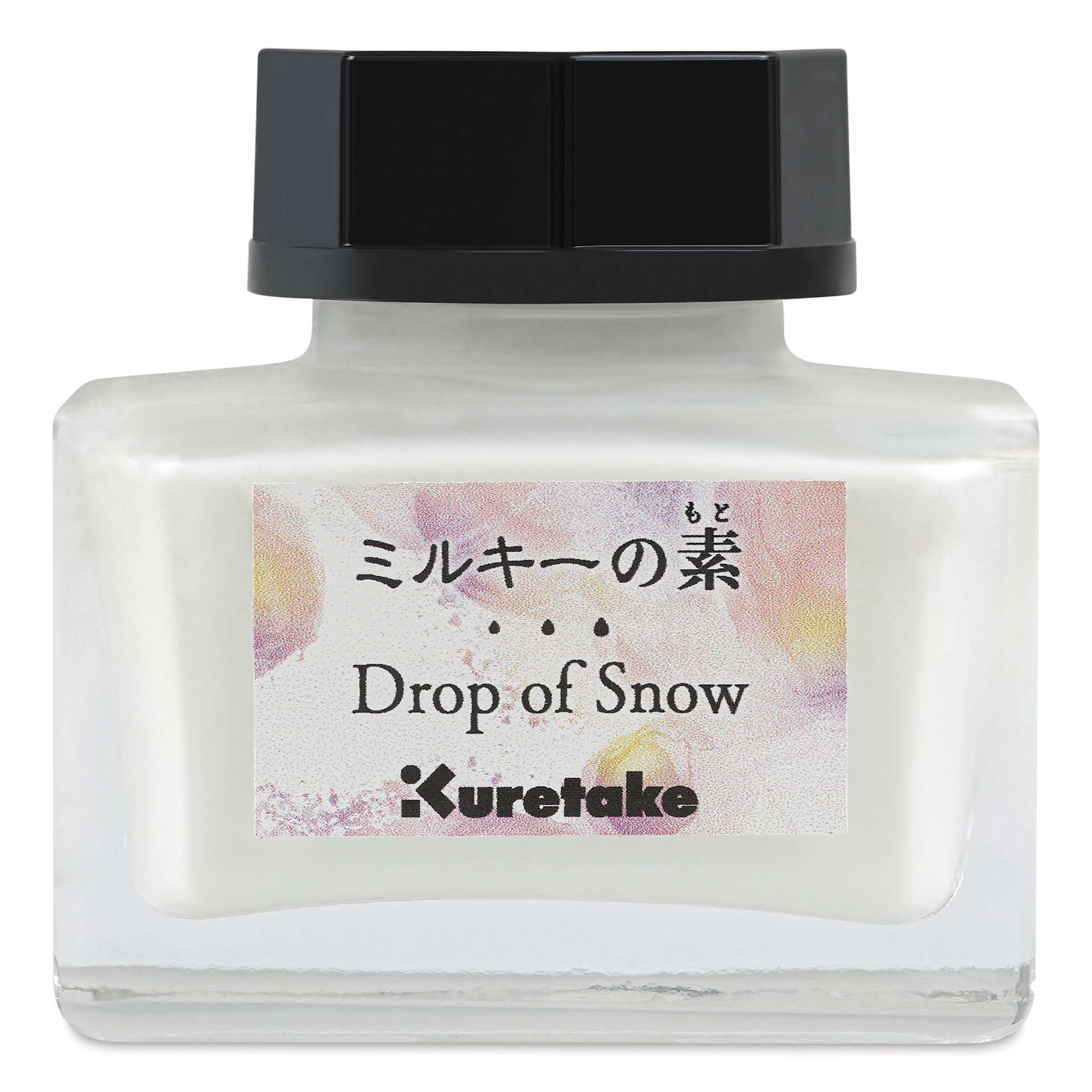 Kuretake Ink-Café Drop of Snow Ink Additive - 20 ml, front of bottle
