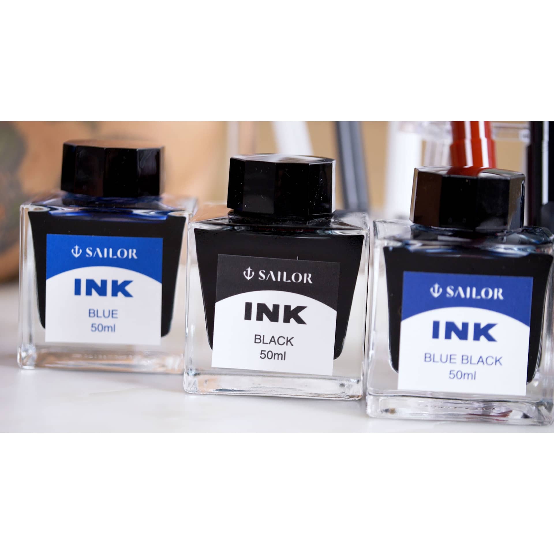 Sailor Inks laid out