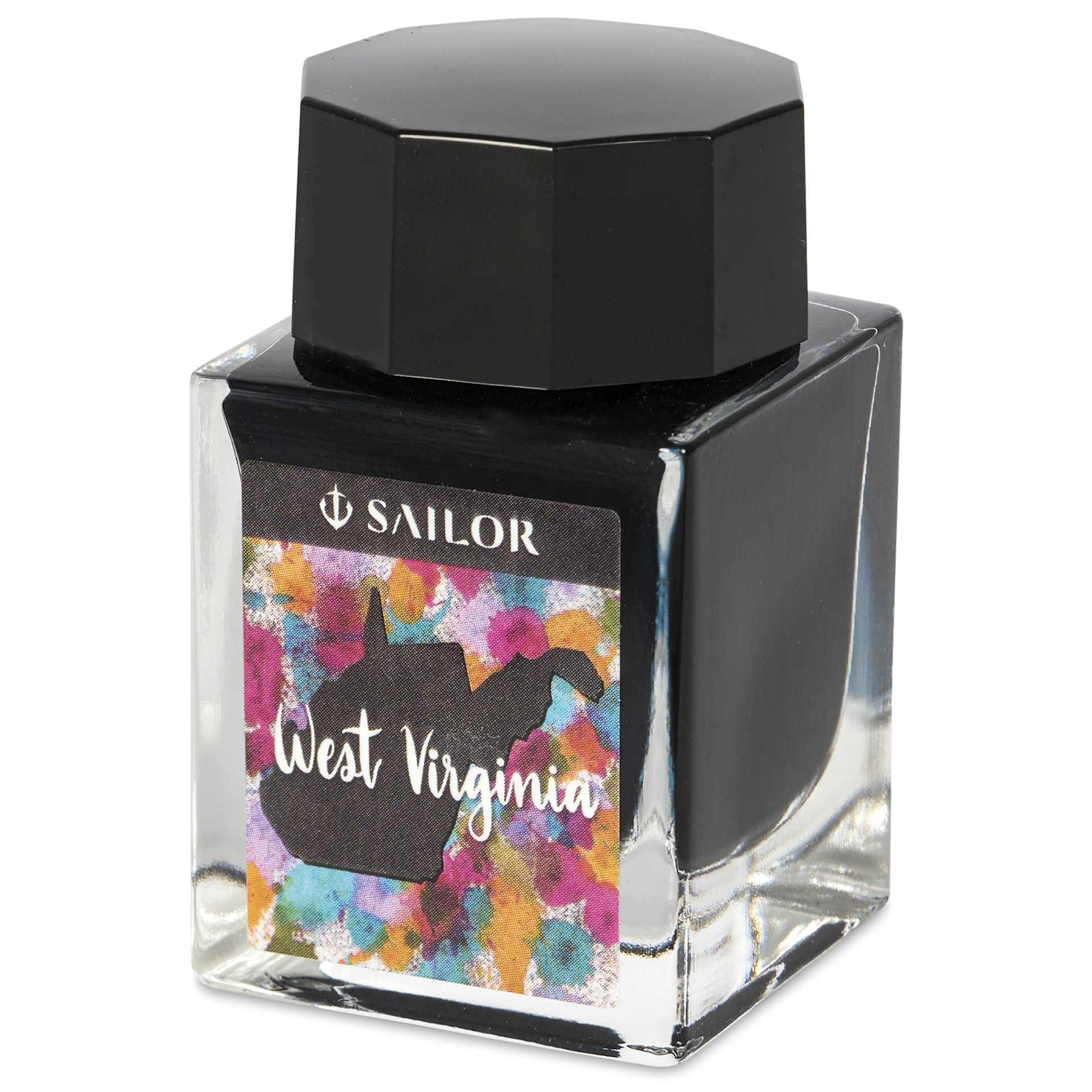Sailor USA State Ink - West Virginia, Coal Gray, 20 ml