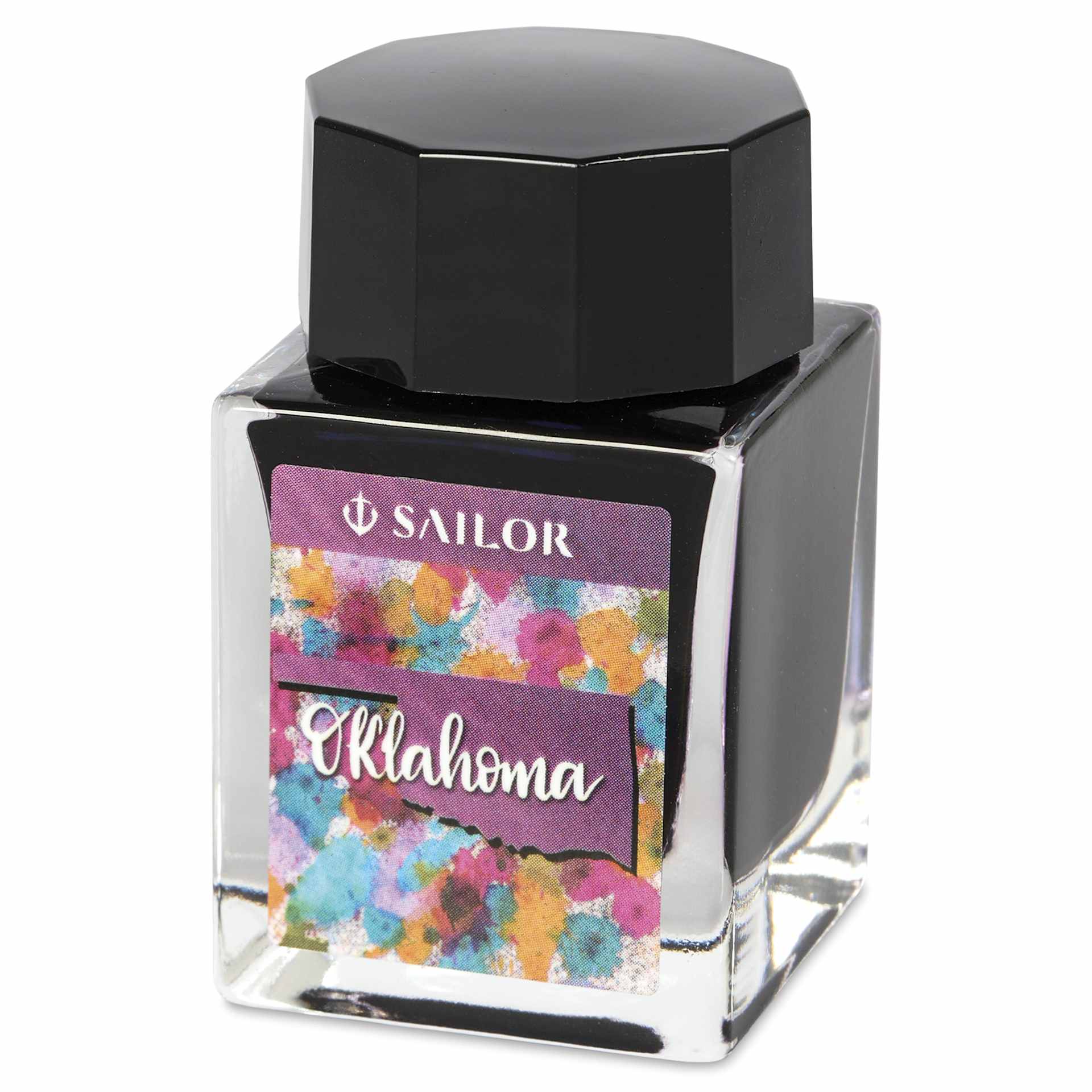 Sailor USA State Ink - Oklahoma, Burgundy, 20 ml