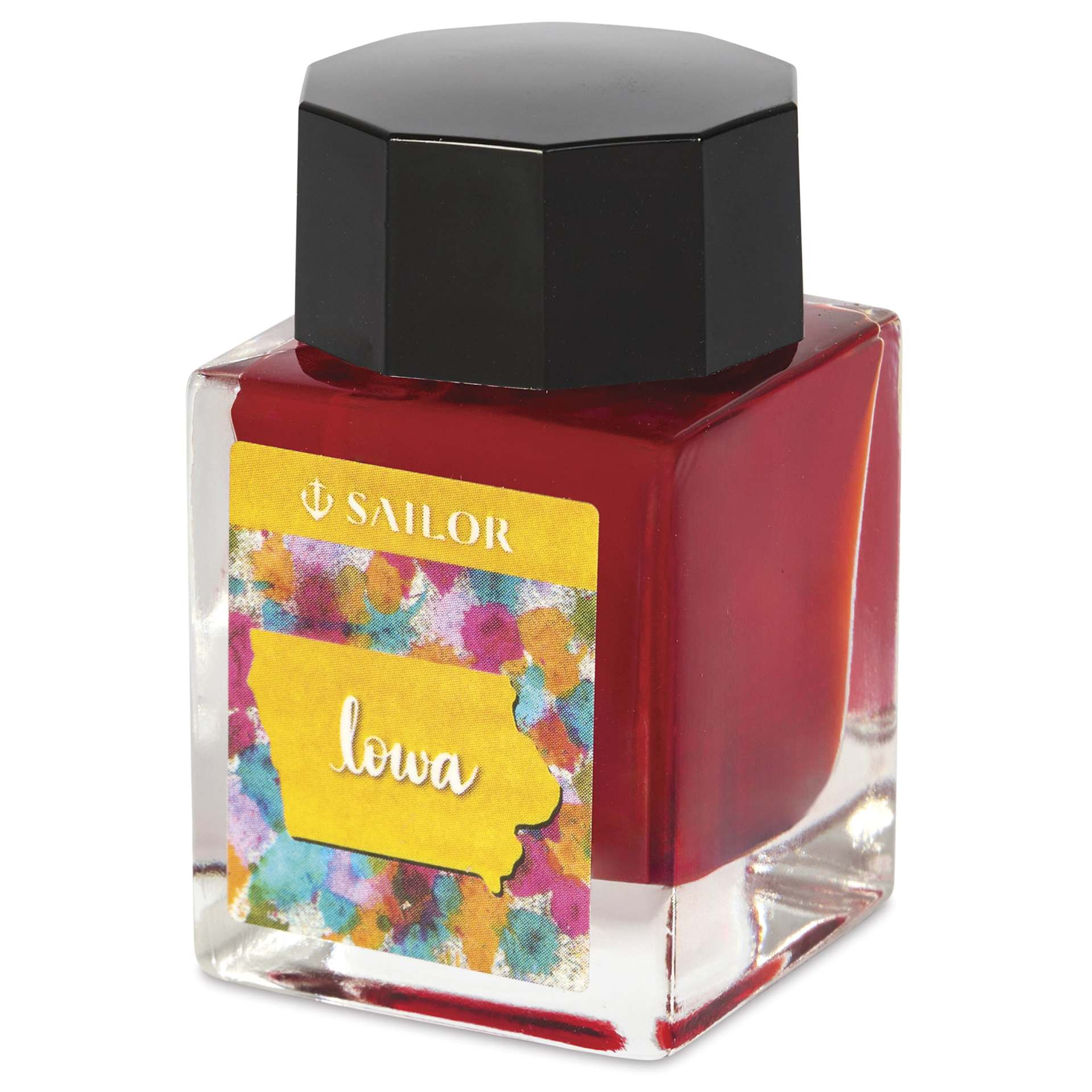Sailor USA State Ink - Iowa, Bright Yellow, 20 ml