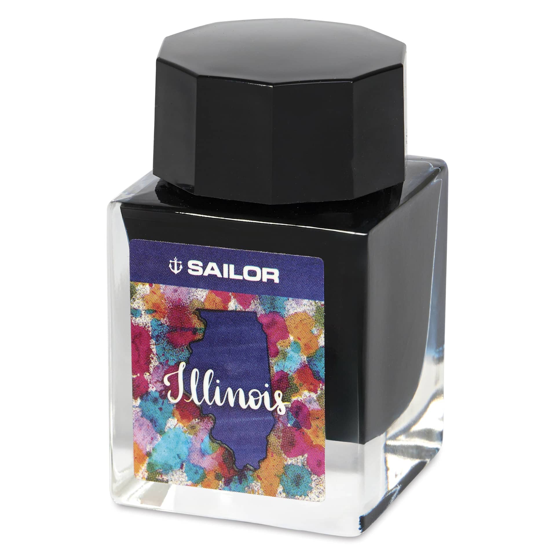 Sailor USA State Ink - Illinois, Blue, 20 ml