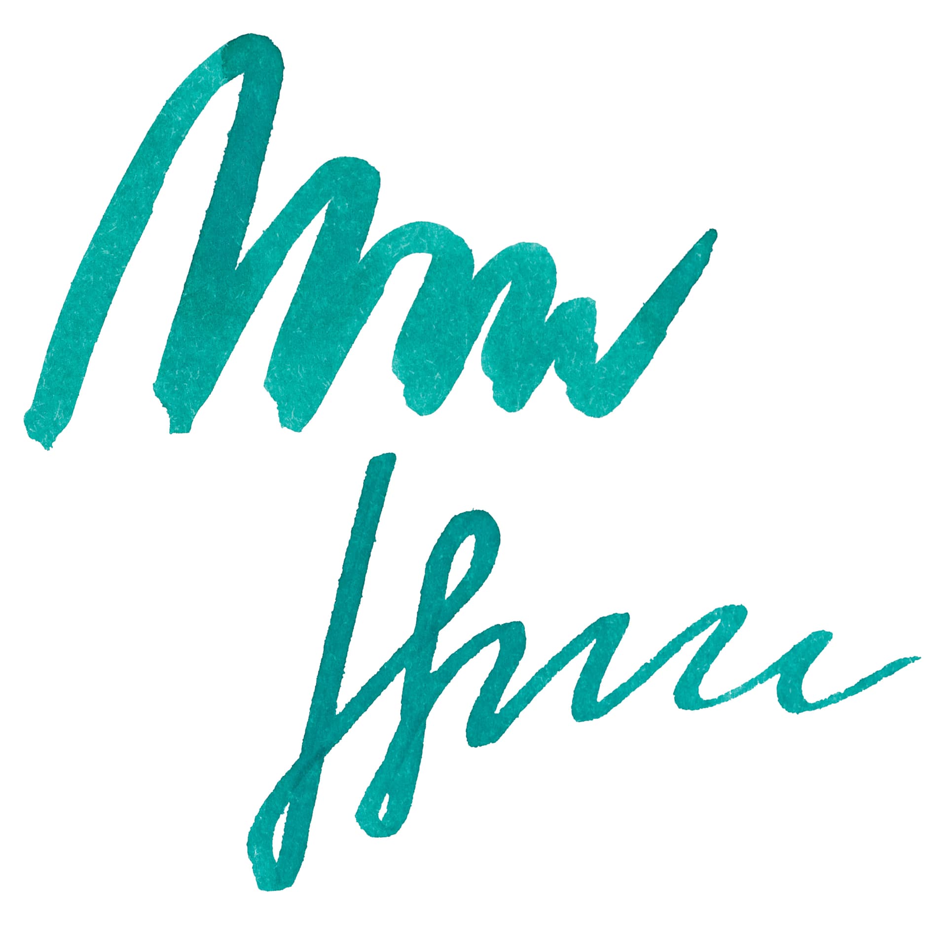 Sailor USA State Ink - New Mexico, Turquoise Blue, 20 ml, swatch