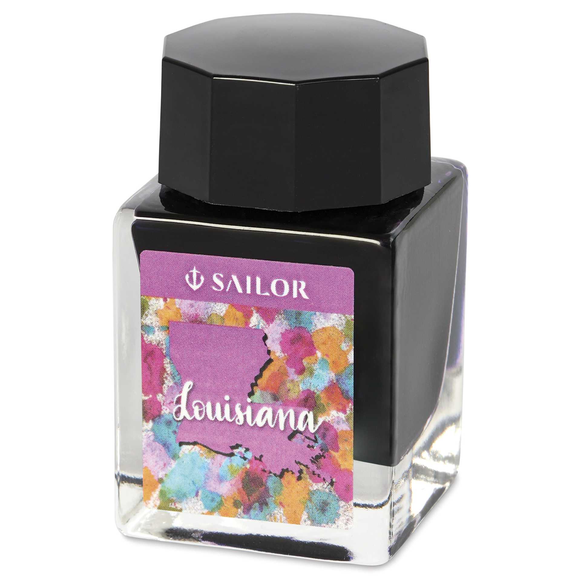 Sailor USA State Ink - Louisiana, Purple, 20 ml