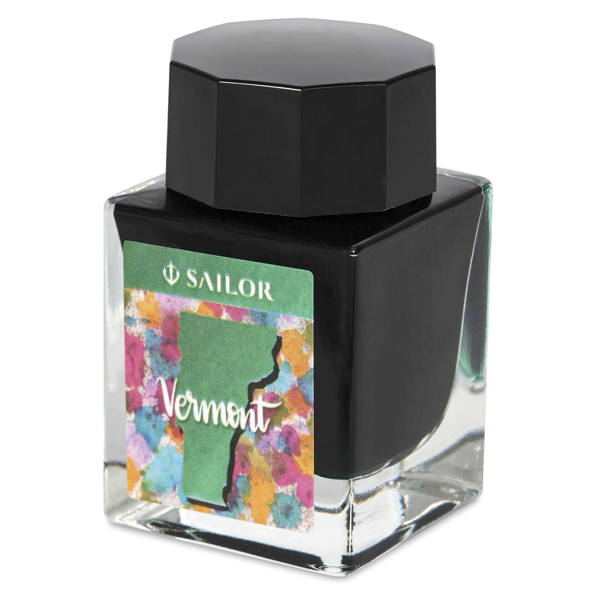 Sailor USA State Ink - Vermont, Emerald Green, 20 ml