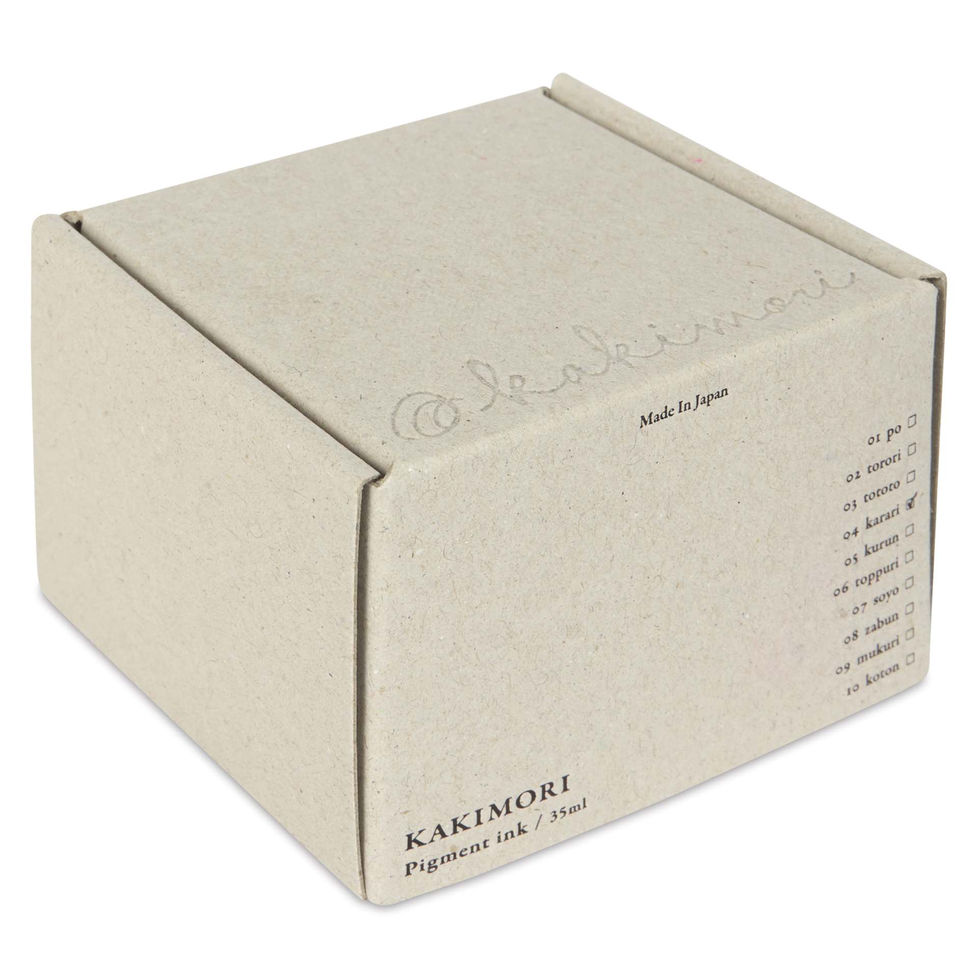 Kakimori Pigment Ink - 04 Karari, 35 ml, box