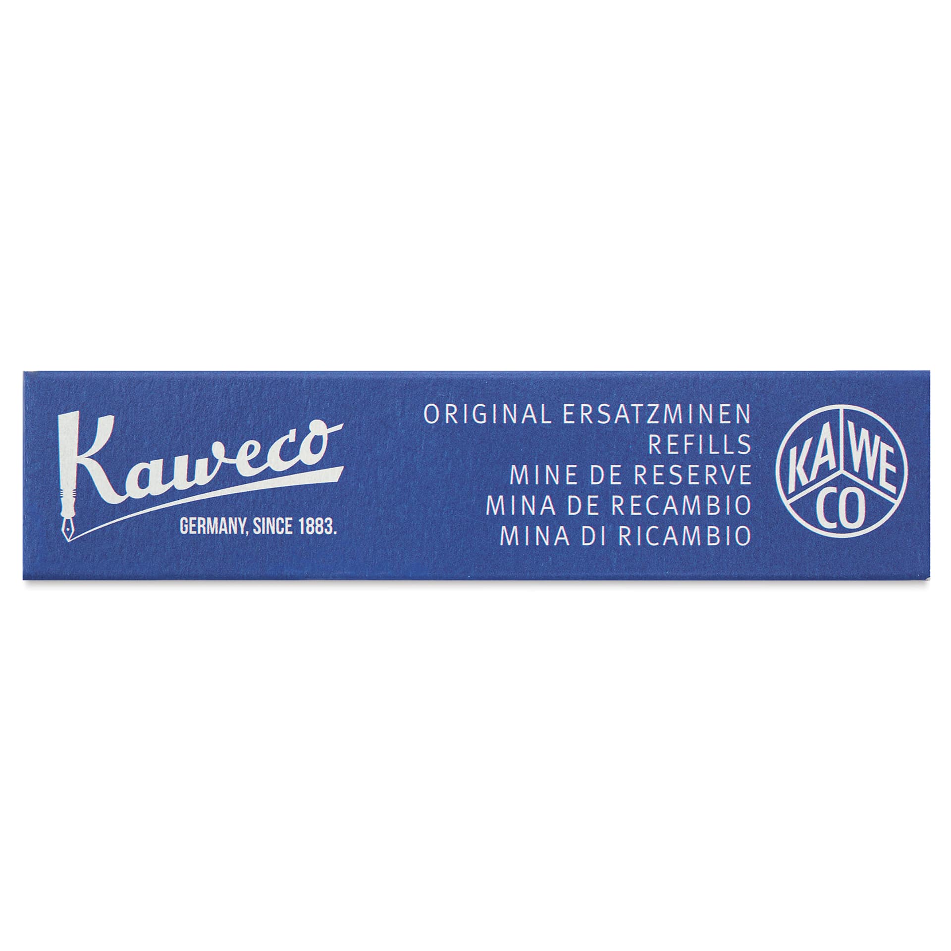 Kaweco G2 Ballpoint Refills - Blue, 1.0 mm, Pkg of 3, packaging