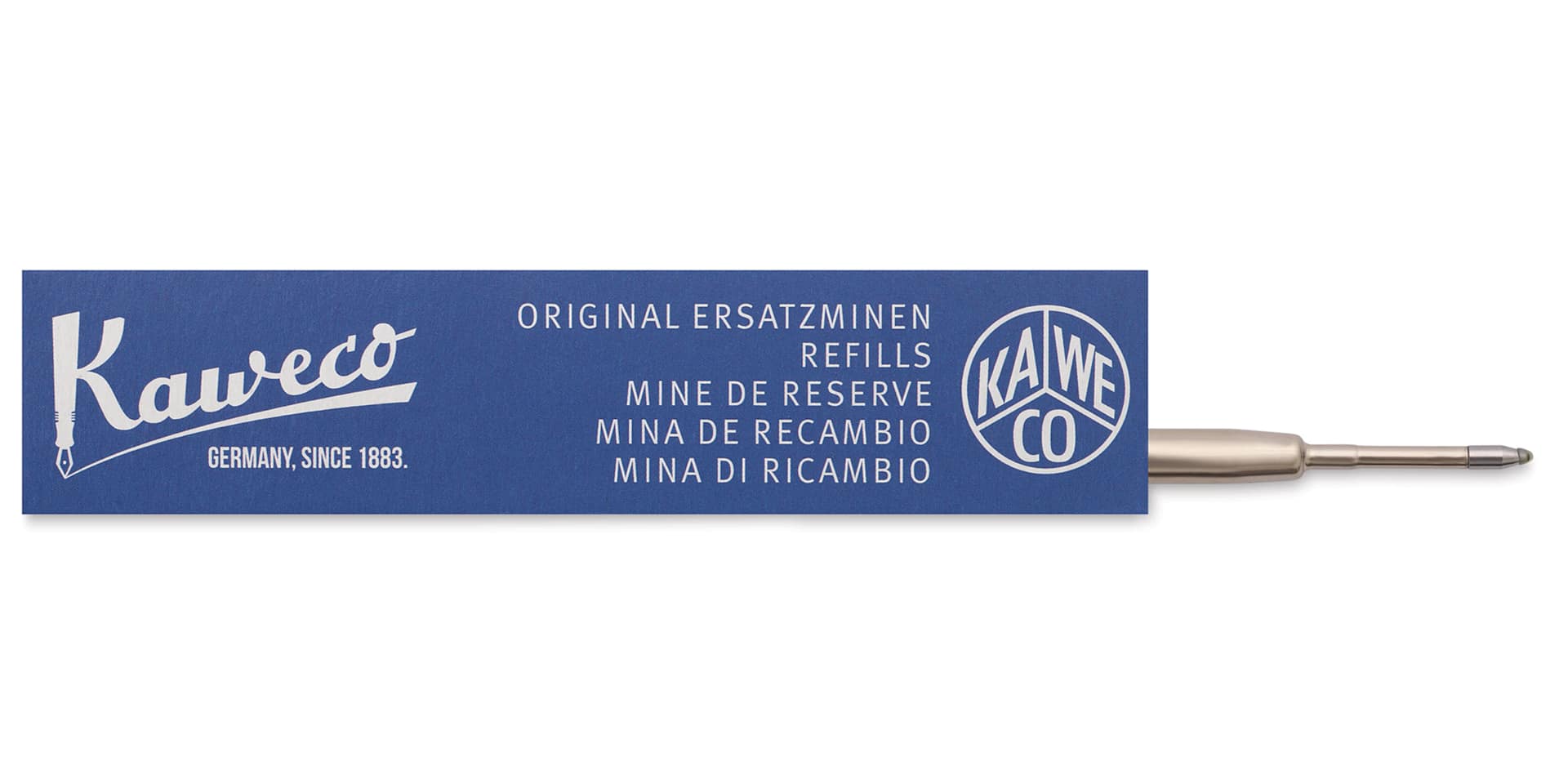 Kaweco G2 Rollerball Refill - Blue, 0.7 mm, in packaging