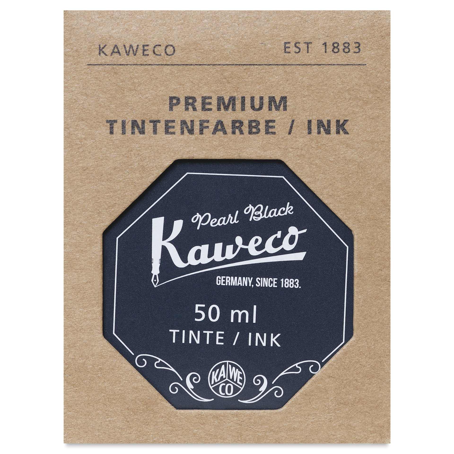 Kaweco Fountain Pen Ink - Pearl Black, 50 ml, Bottle, front of the packaging