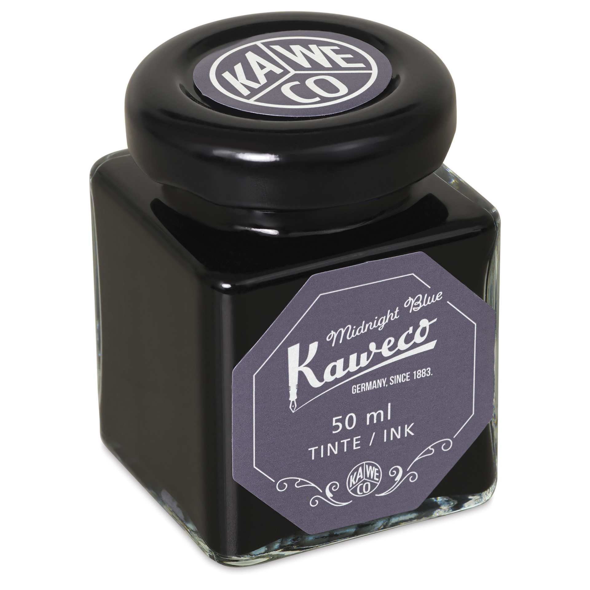 Kaweco Fountain Pen Ink - Midnight Blue, 50 ml, Bottle