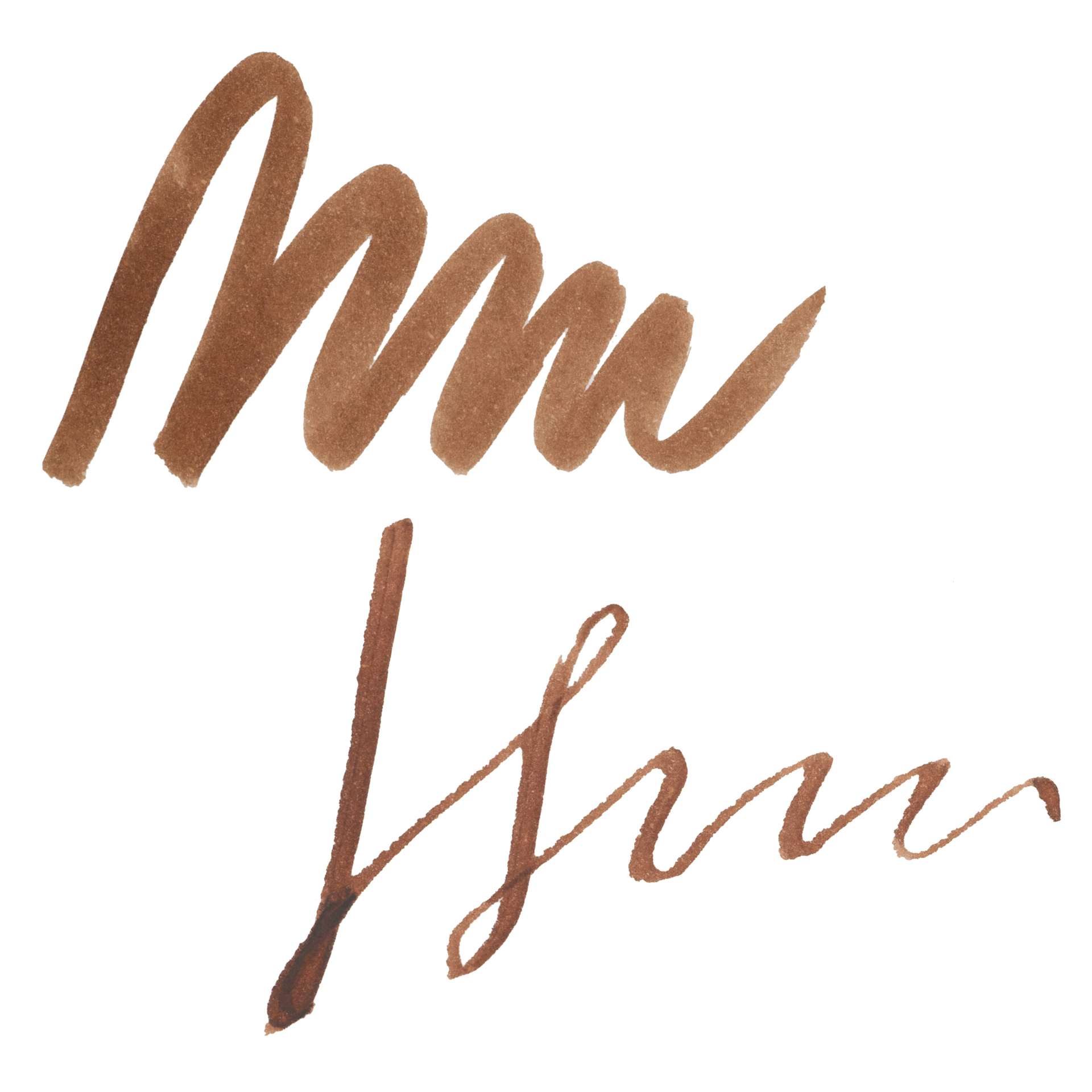 Kaweco Fountain Pen Ink - Caramel Brown, swatch