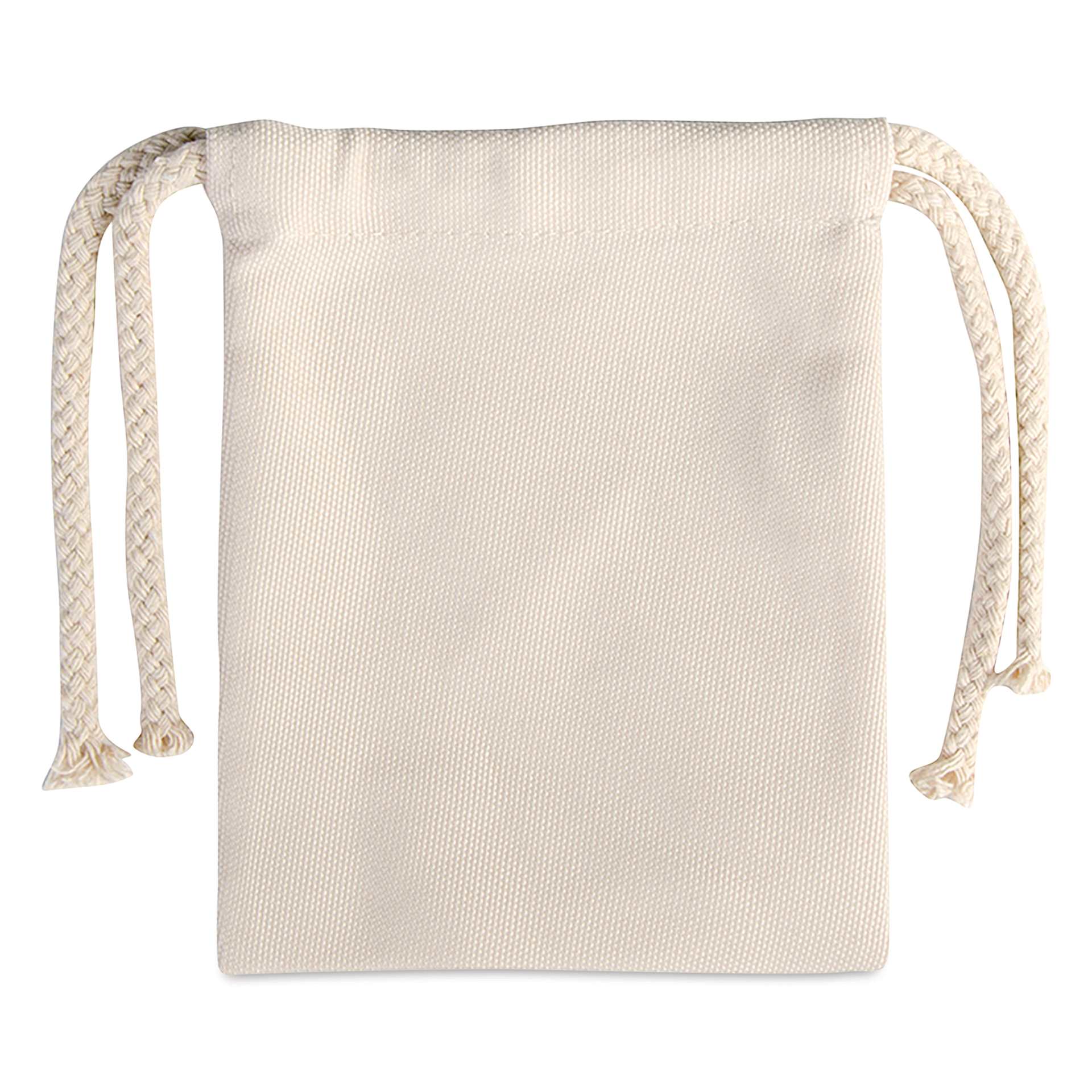 Craft Express Sublimation Printing Drawstring Gift Bags - Off-White, Pkg of 4 (blank gift bag)