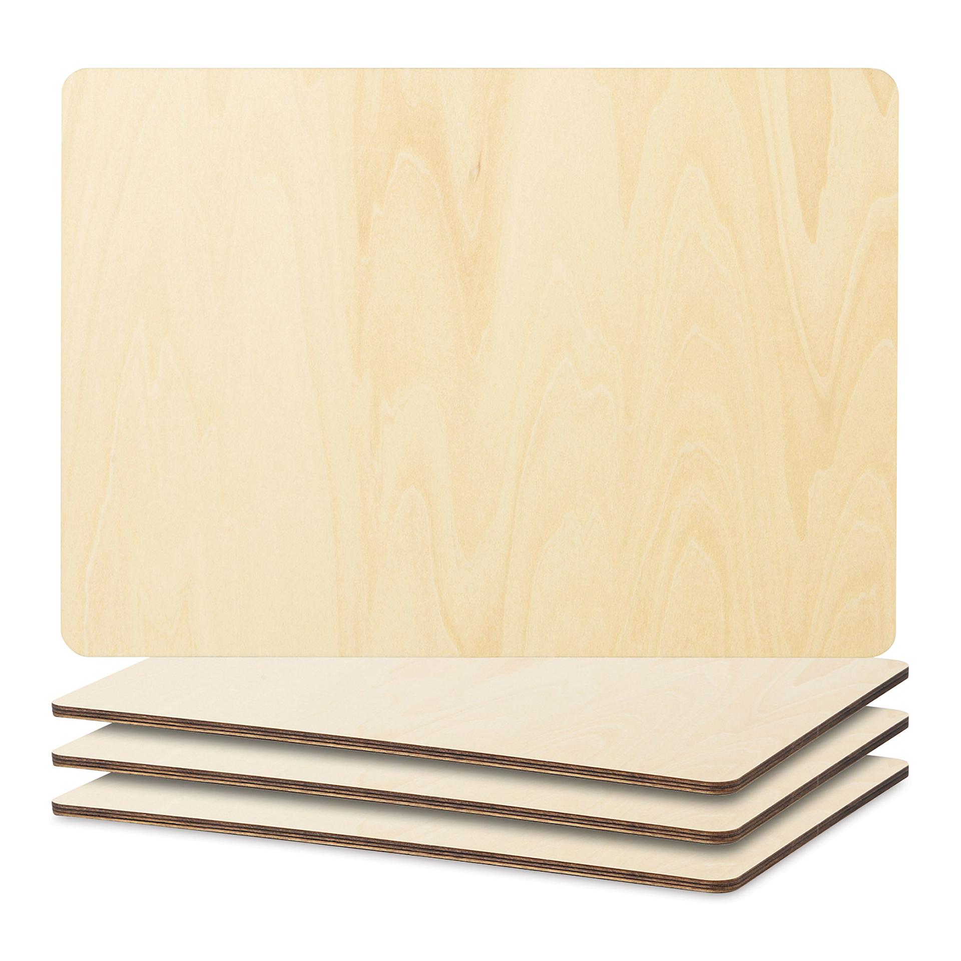 Craft Express Sublimation Printing Placemat - Plywood, Pkg of 4 (out of packaging)