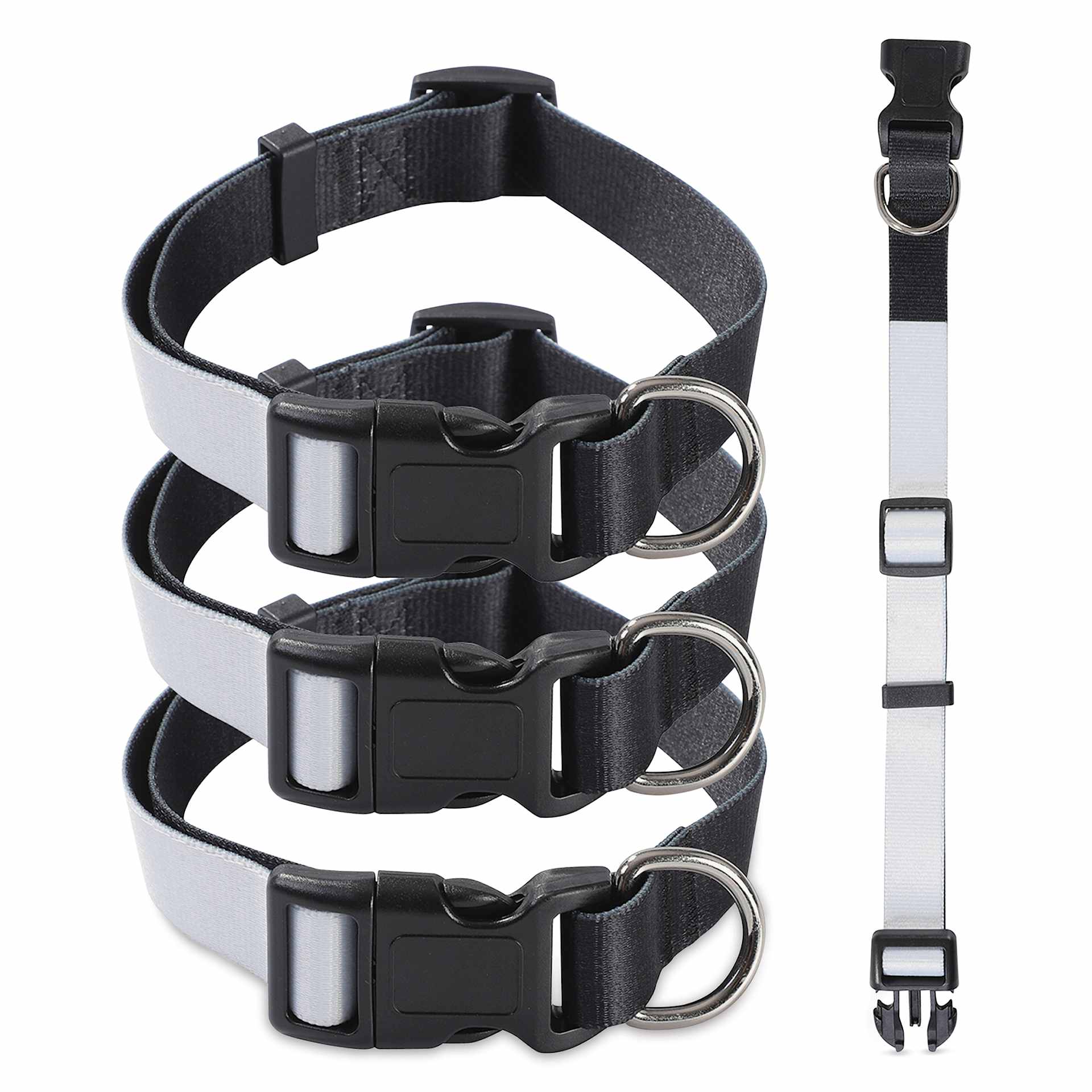 Craft Express Sublimation Printing Pet Product - Dog Collar, Medium, Pkg of 4 (out of packaging)
