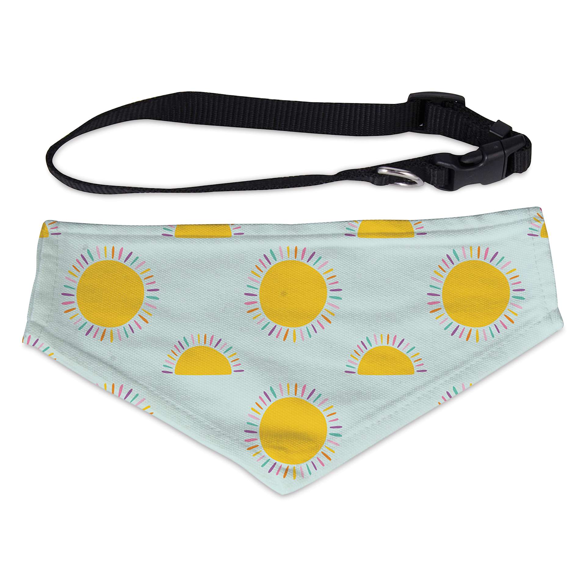 Craft Express Sublimation Printing Pet Product - Pet Scarf with Collar, Large, Pkg of 2 (finished pet scarf and collar)