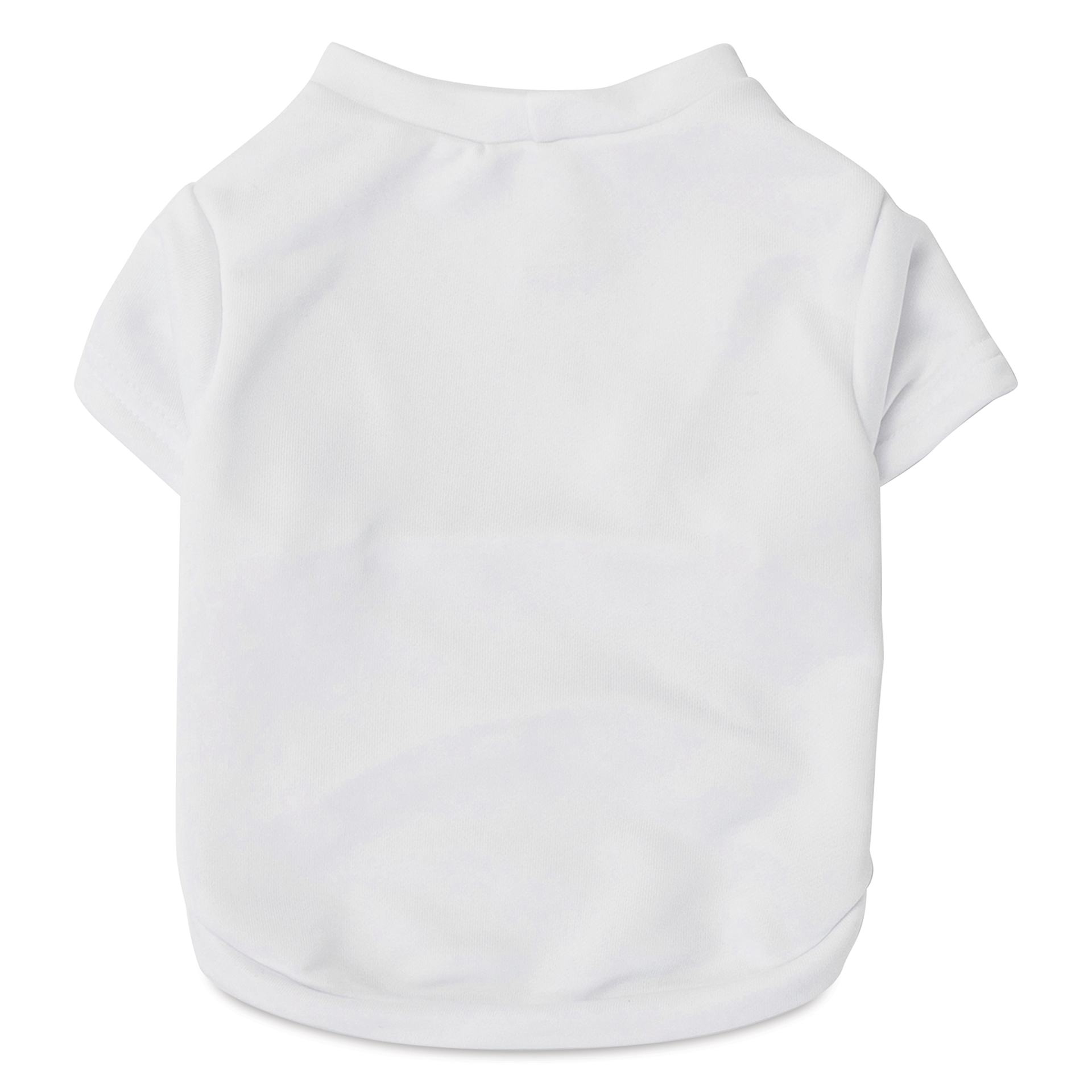 Craft Express Sublimation Printing Pet Product - Pet T-Shirt, Large, Pkg of 2 (top of blank t-shirt)