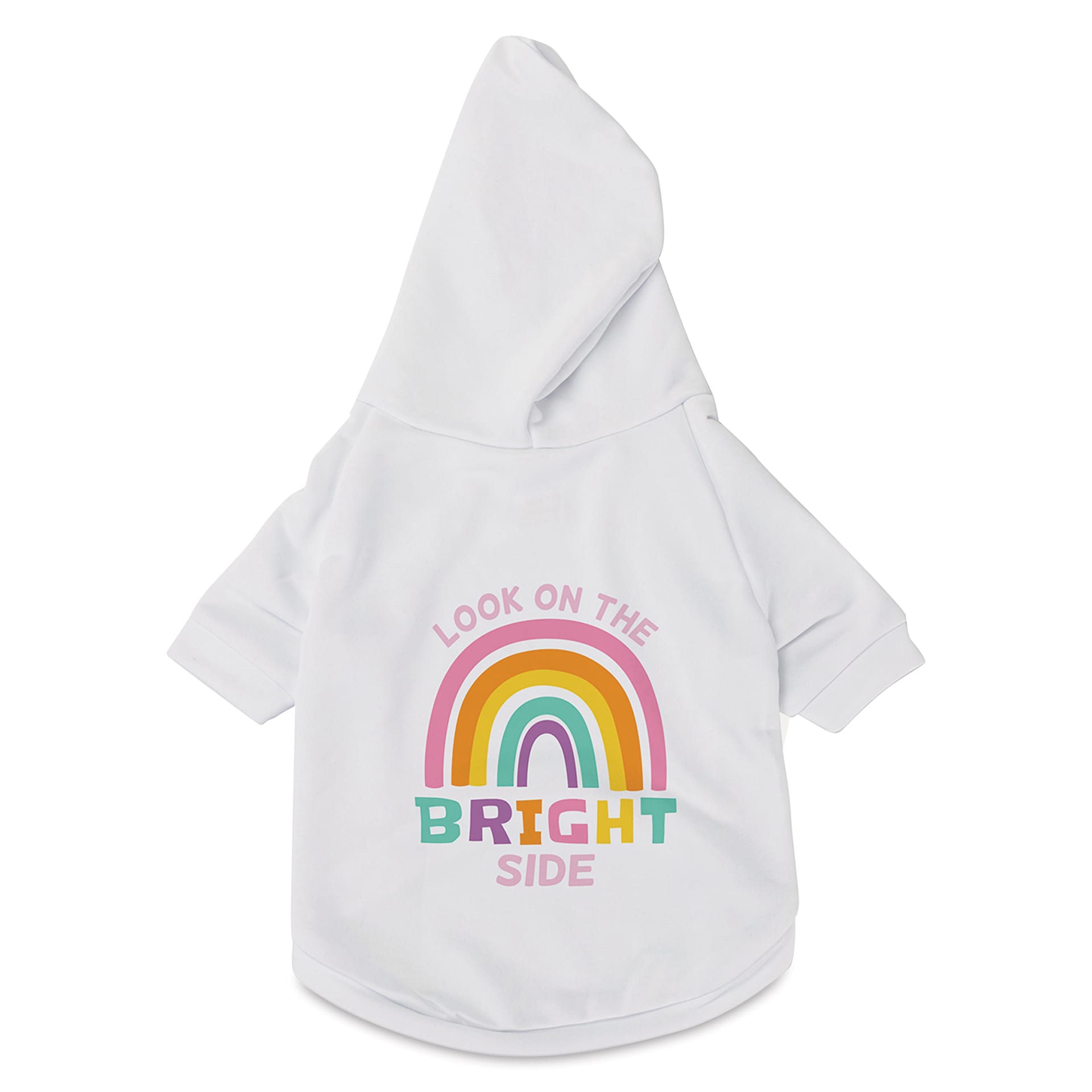 Craft Express Sublimation Printing Pet Product - Pet Hoodie, Large, Pkg of 2 (top of finished hoodie)