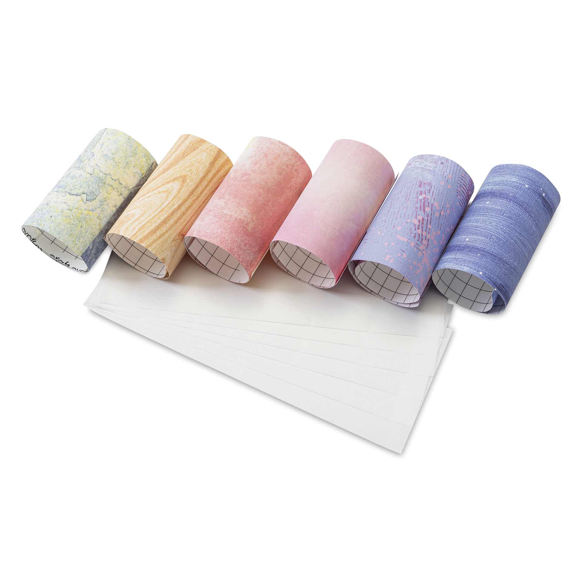 Craft Express Sublimation Pattern Transfer Sheets - Assorted 1, 4-1/2" x 12", Pkg of 6