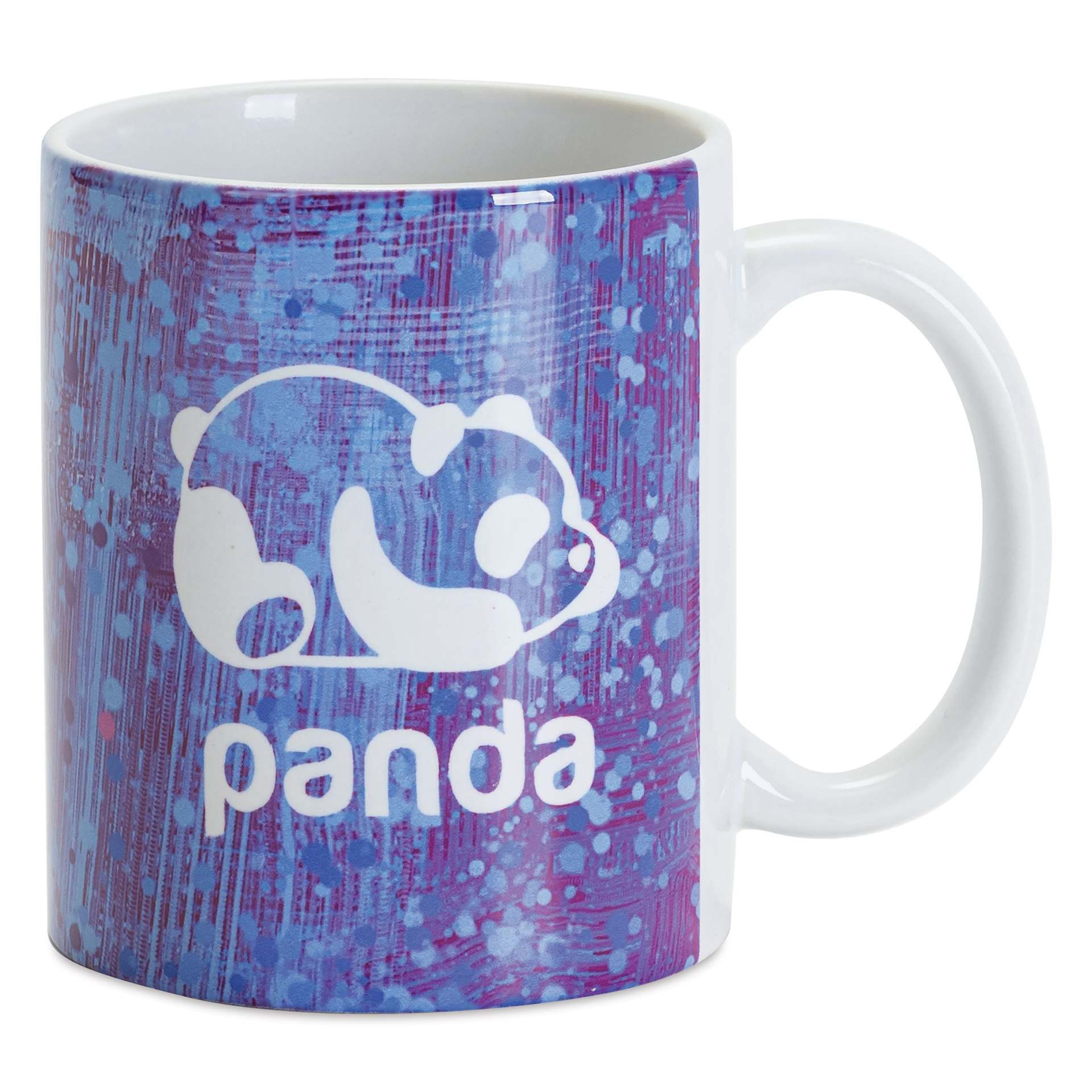 Craft Express Sublimation Pattern Transfer Sheets - Pink Mist, applied to mug