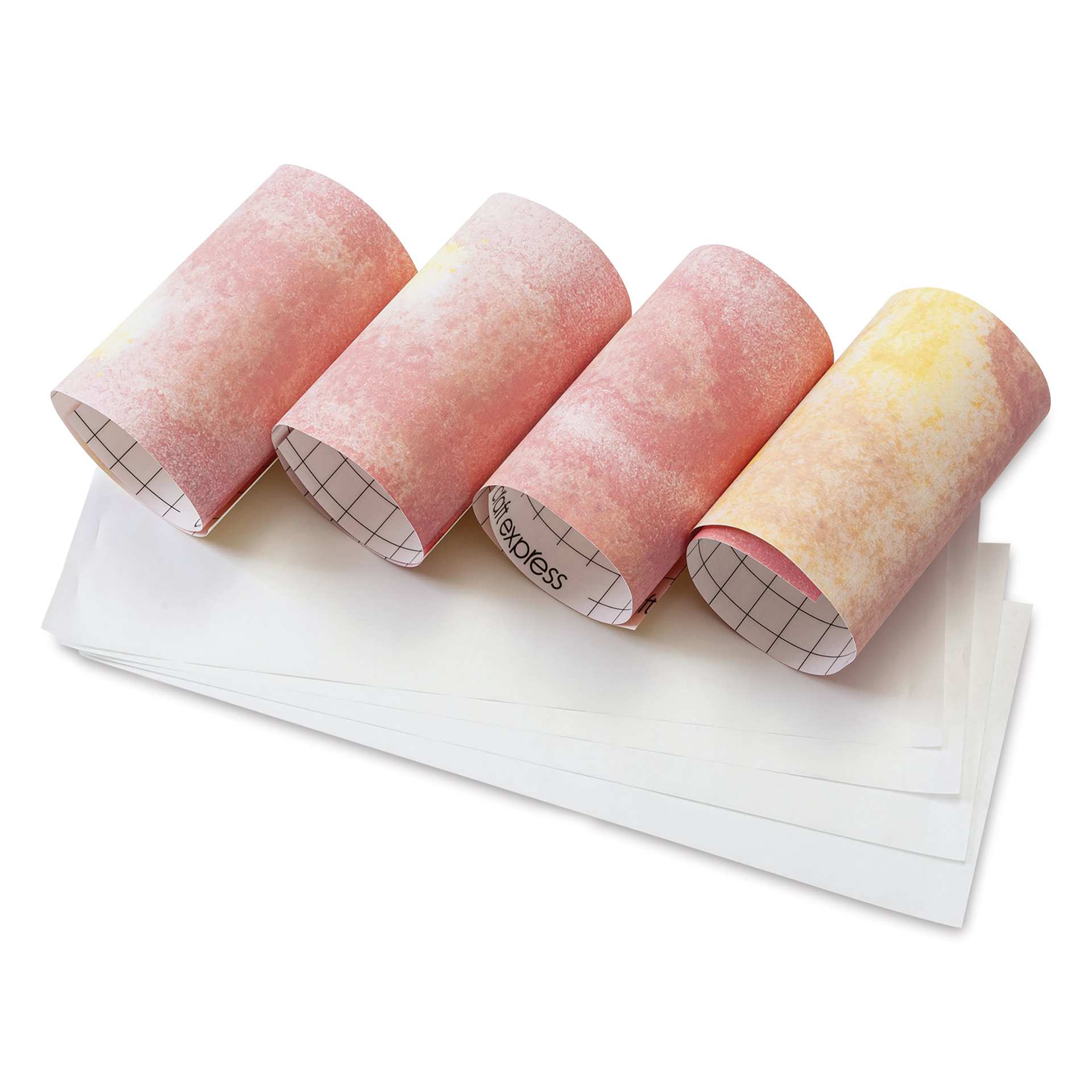 Craft Express Sublimation Pattern Transfer Sheets - Rising Sun, 4-1/2" x 12", Pkg of 4