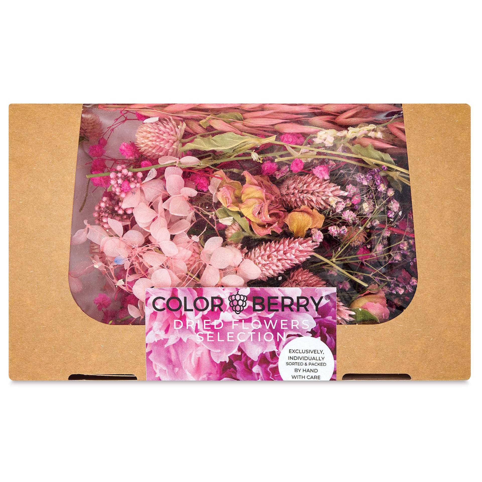 Colorberry Dried Flower Collection Resin Additives - Rose and Pink, 50 g