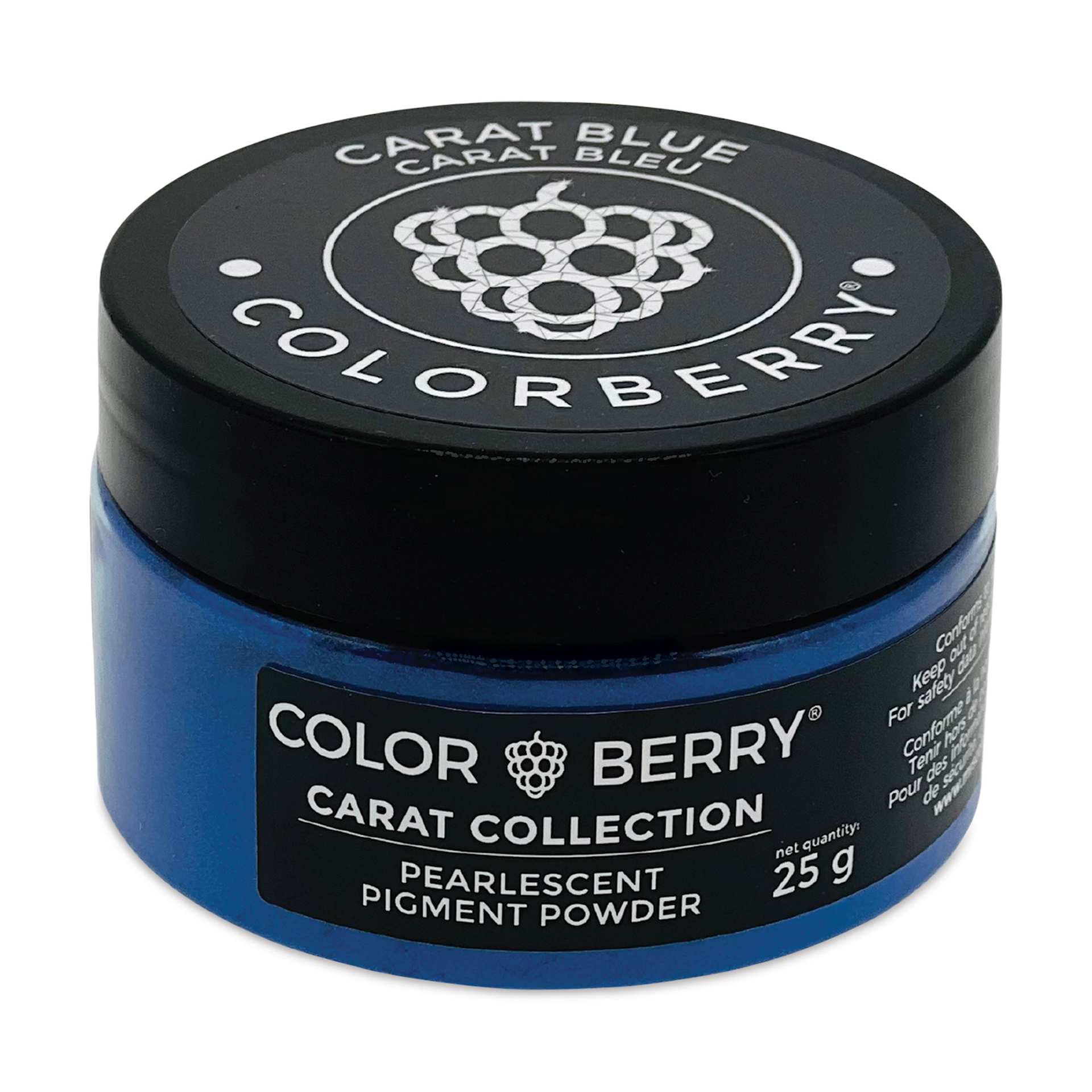 Colorberry Carat Collection Dry Resin Pigment - Blue, 25 g, Jar