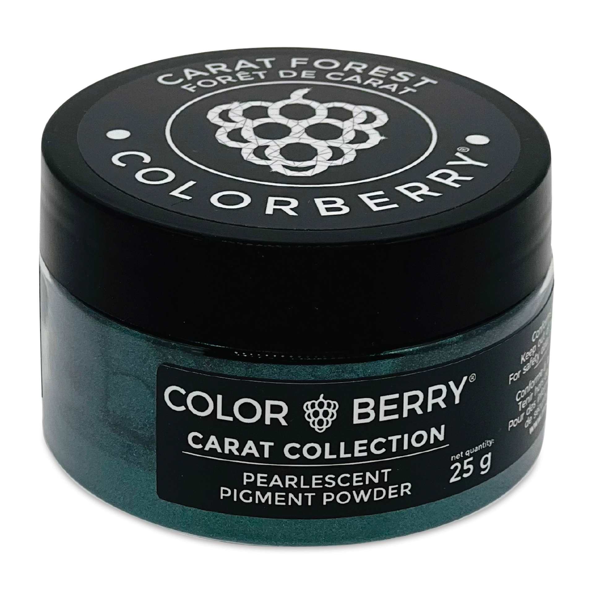 Colorberry Carat Collection Dry Resin Pigment - Forest, 25 g, Jar