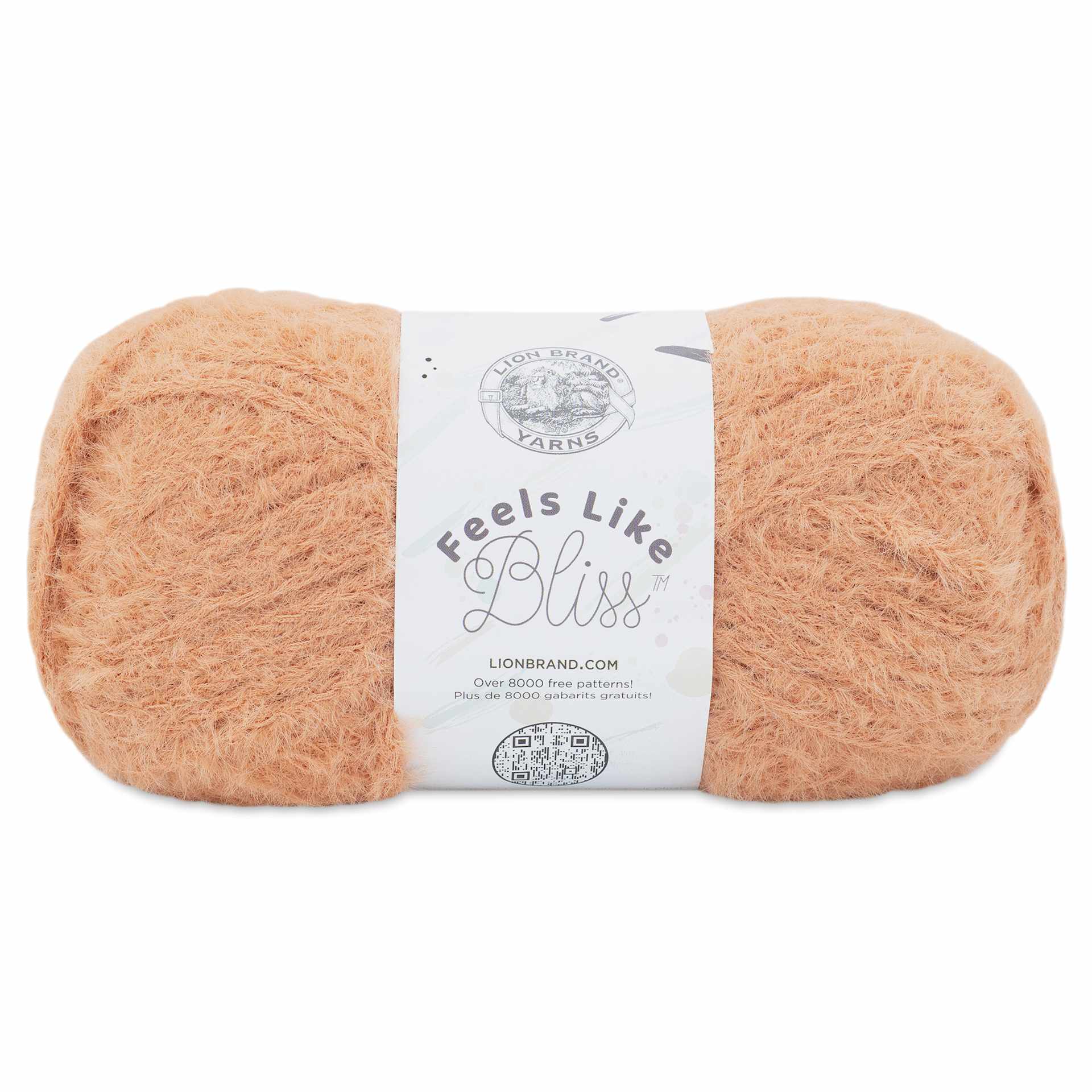 Lion Brand Feels Like Bliss Yarn - Peach