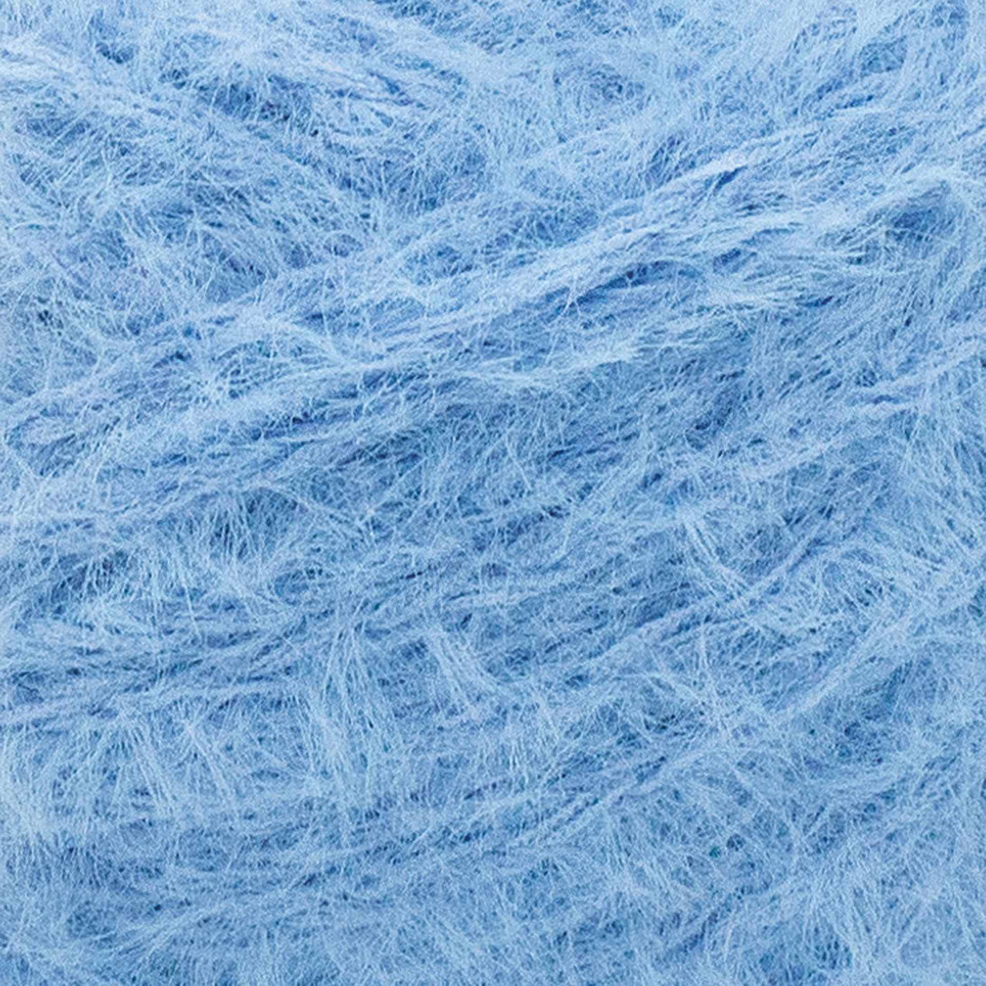 Lion Brand Feels Like Bliss Yarn - Sky, 109 yards (Close-up of yarn)