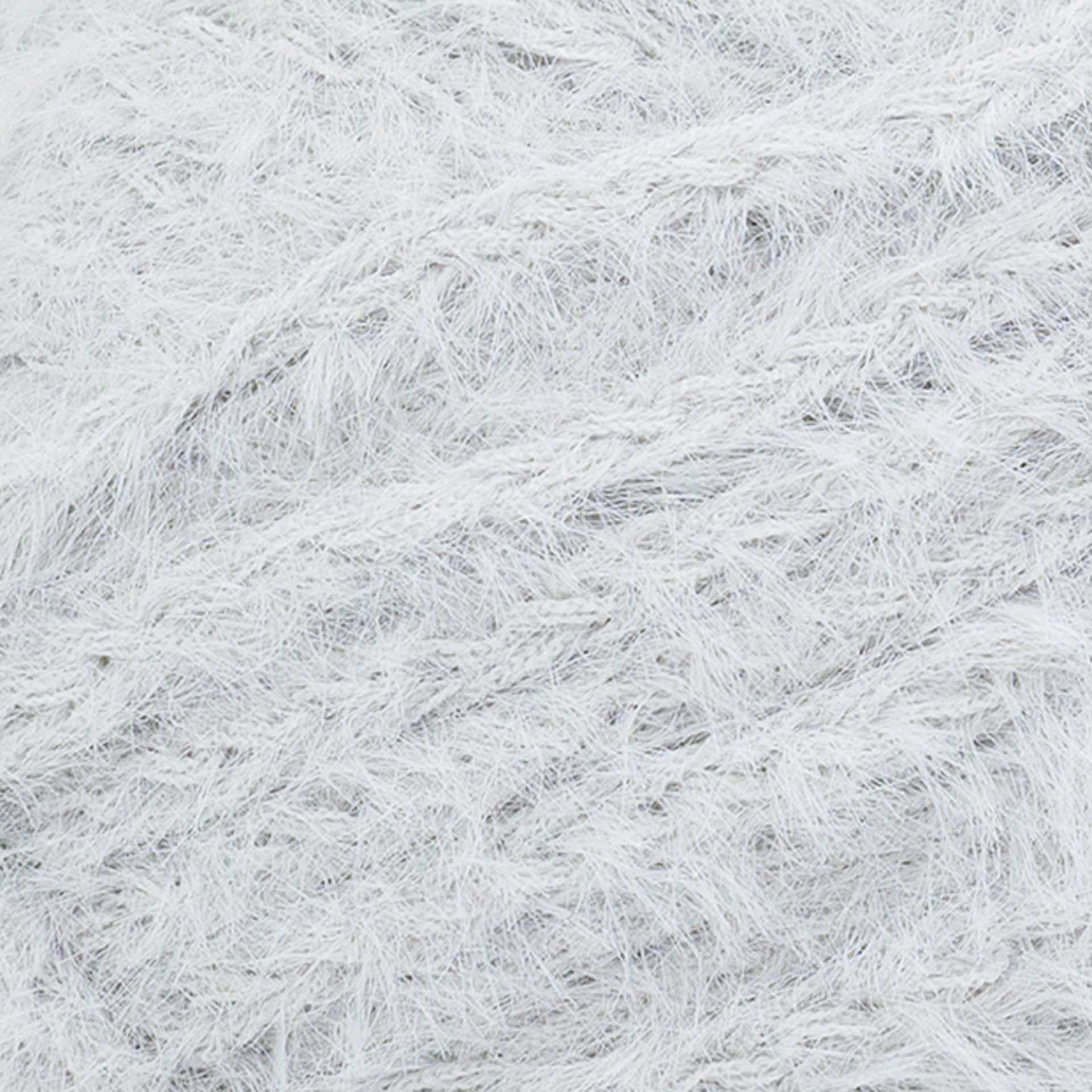 Lion Brand Feels Like Bliss Yarn - Sterling, close-up
