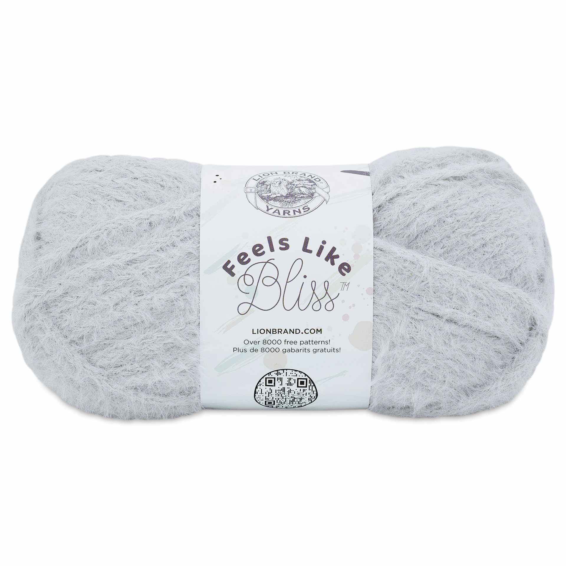Lion Brand Feels Like Bliss Yarn - Sterling