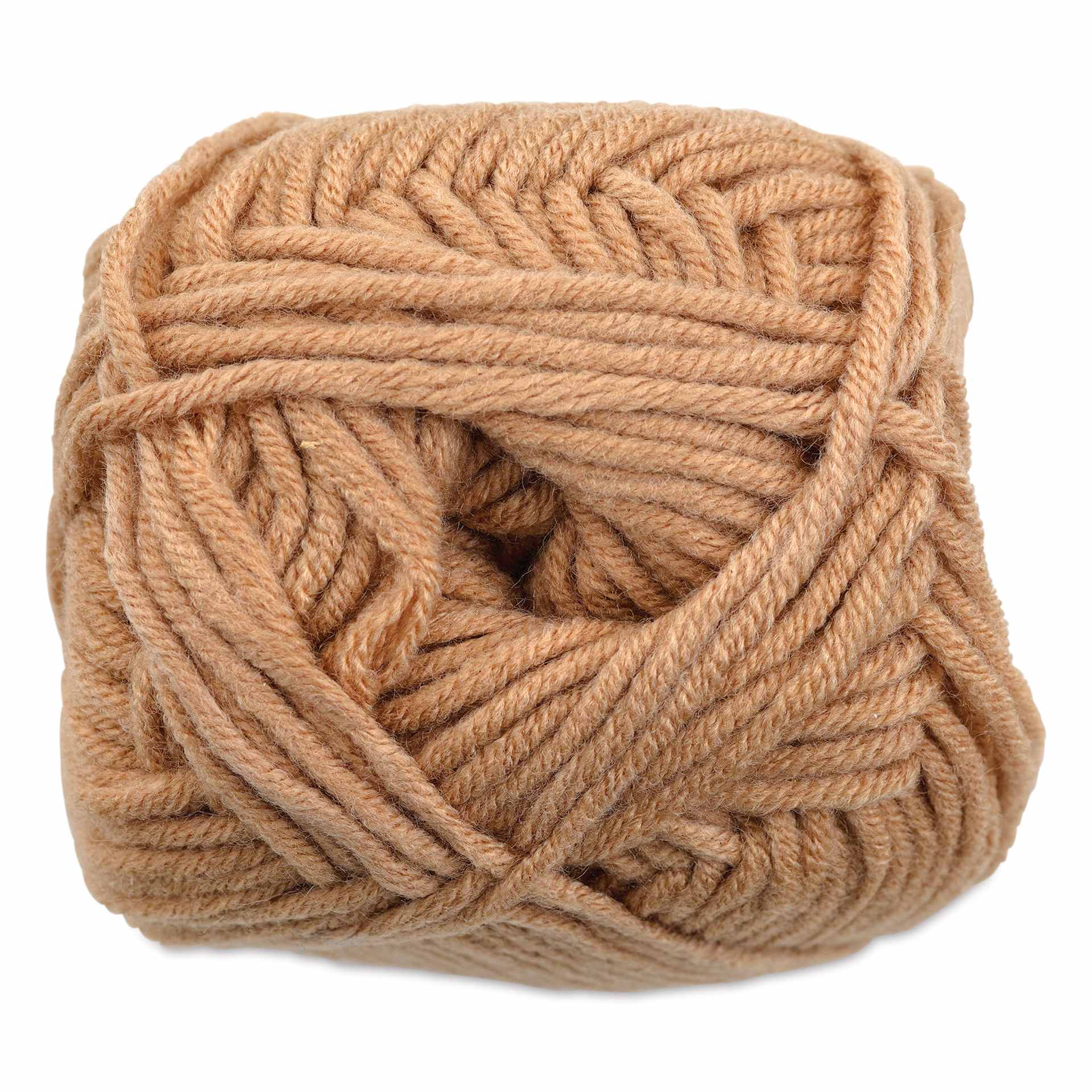 Needle Crafters Milk Cotton Yarn - Beige, skein