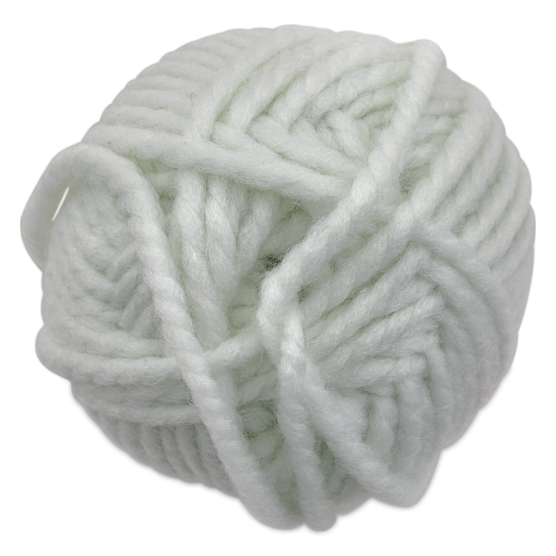 Needle Crafters Chunky Standard Twist Yarn - White, ball