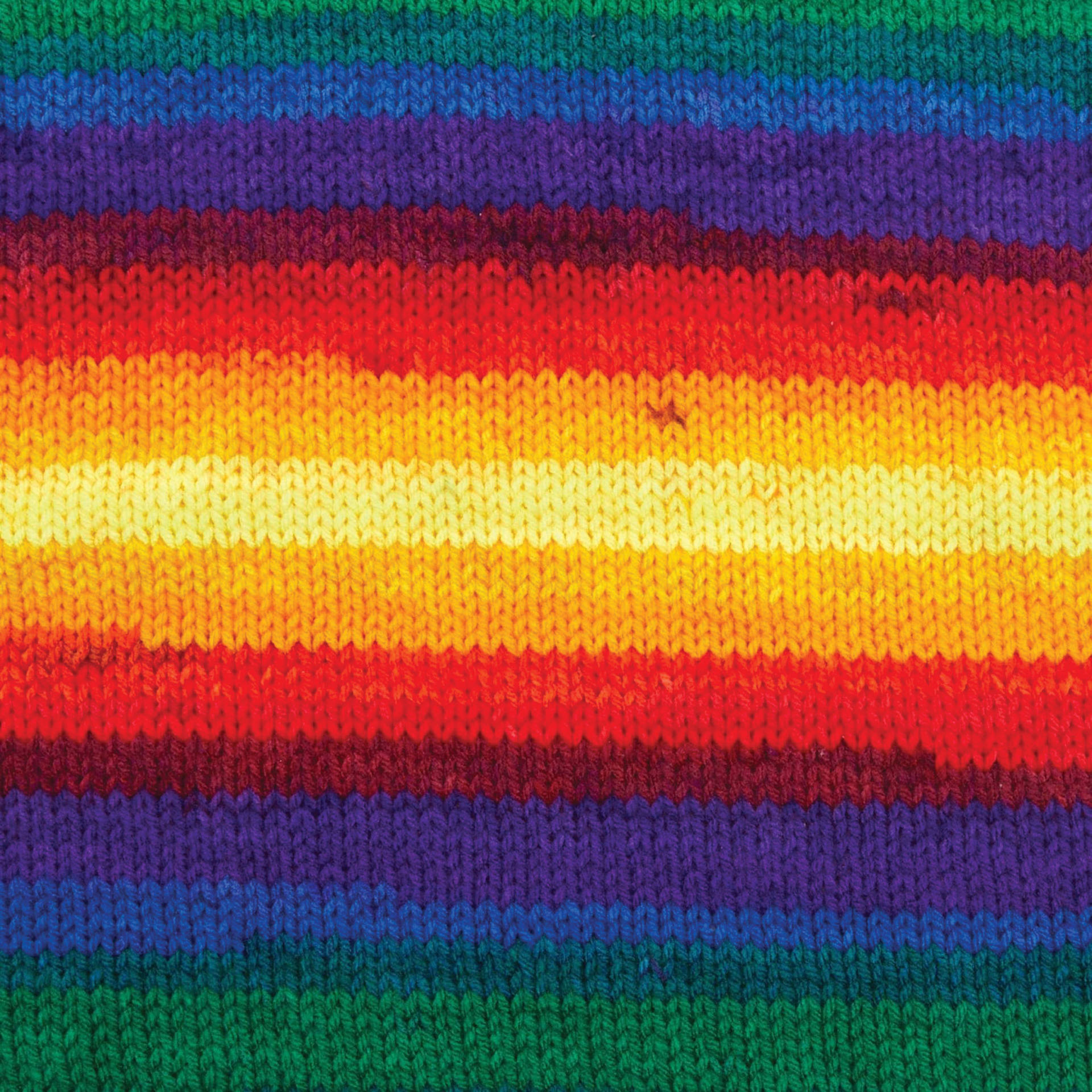 Premier Yarn Sweet Roll Vivid Yarn - Primary, 174 yds, close-up of the pattern