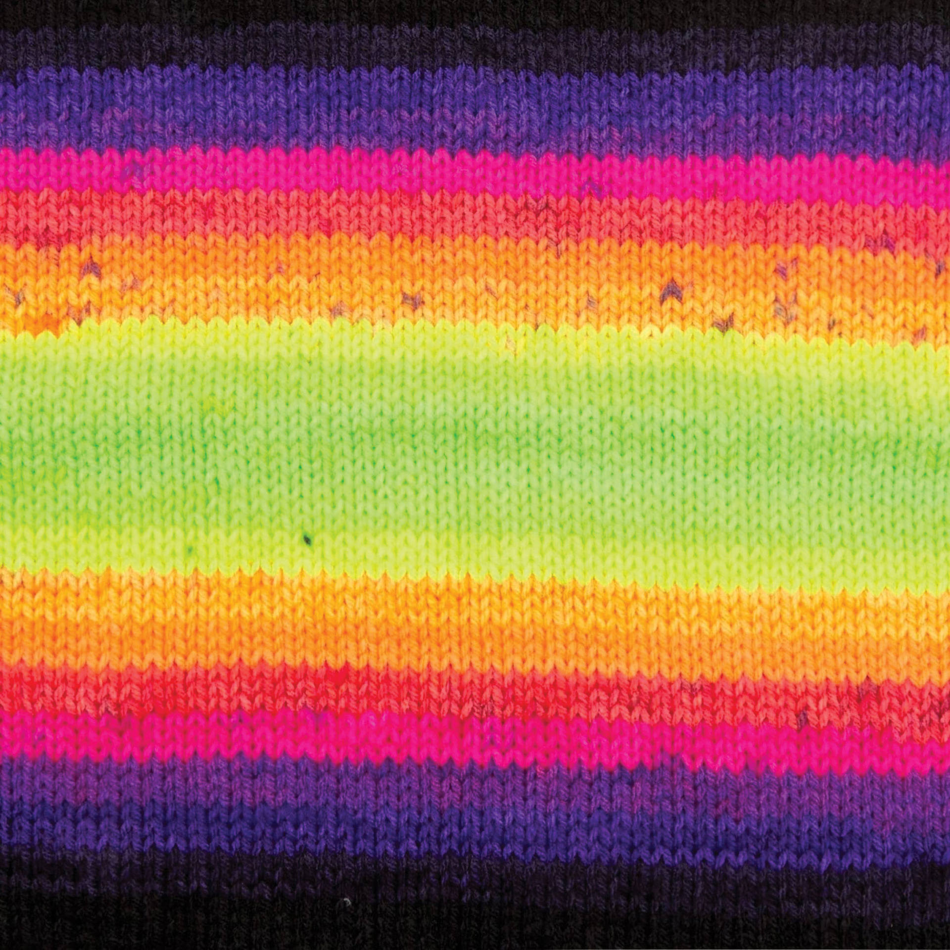 Premier Yarn Sweet Roll Vivid Yarn - Glow Worm, 174 yds, close-up of the pattern 