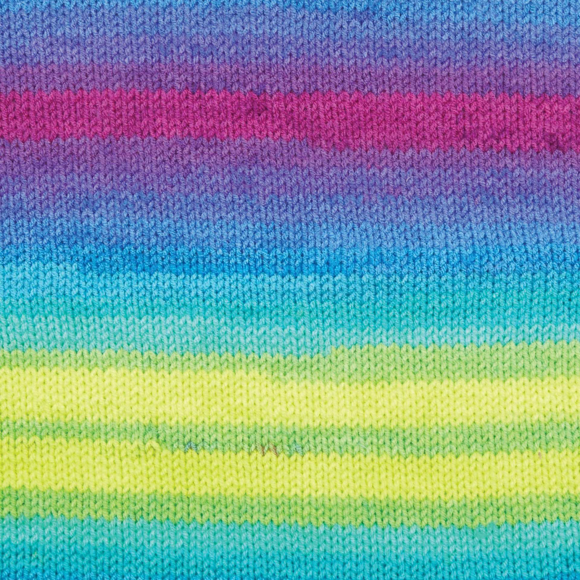 Premier Yarn Sweet Roll Vivid Yarn - Tetra, 174 yds, close-up of the pattern