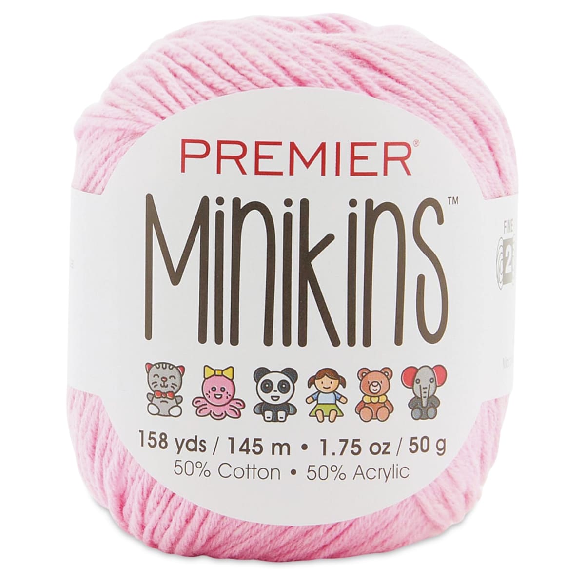 Premier Yarn Minikins Yarn - Ballerina, 158 yds