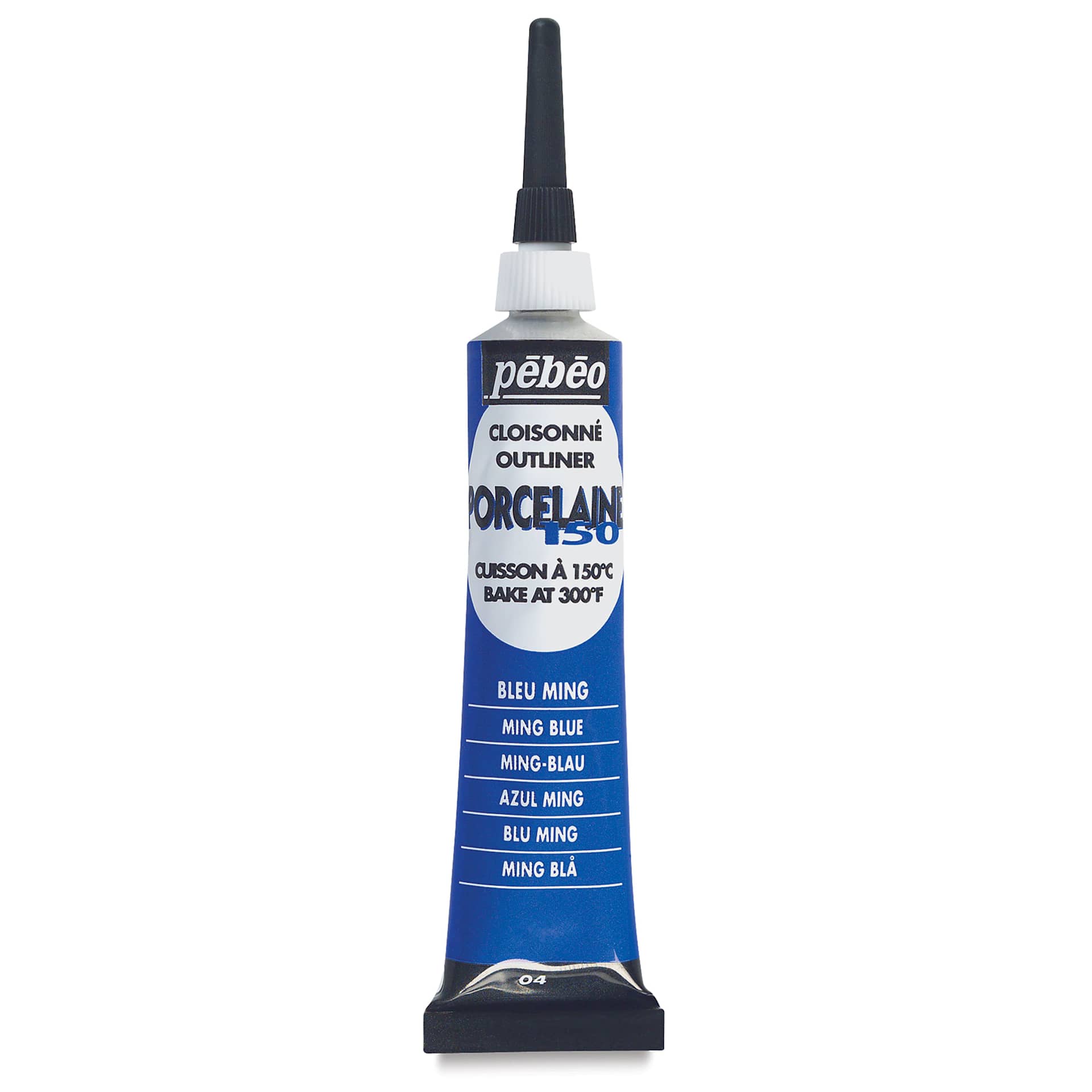 Pebeo Porcelaine 150 Outliner - Ming Blue, 20 ml tube