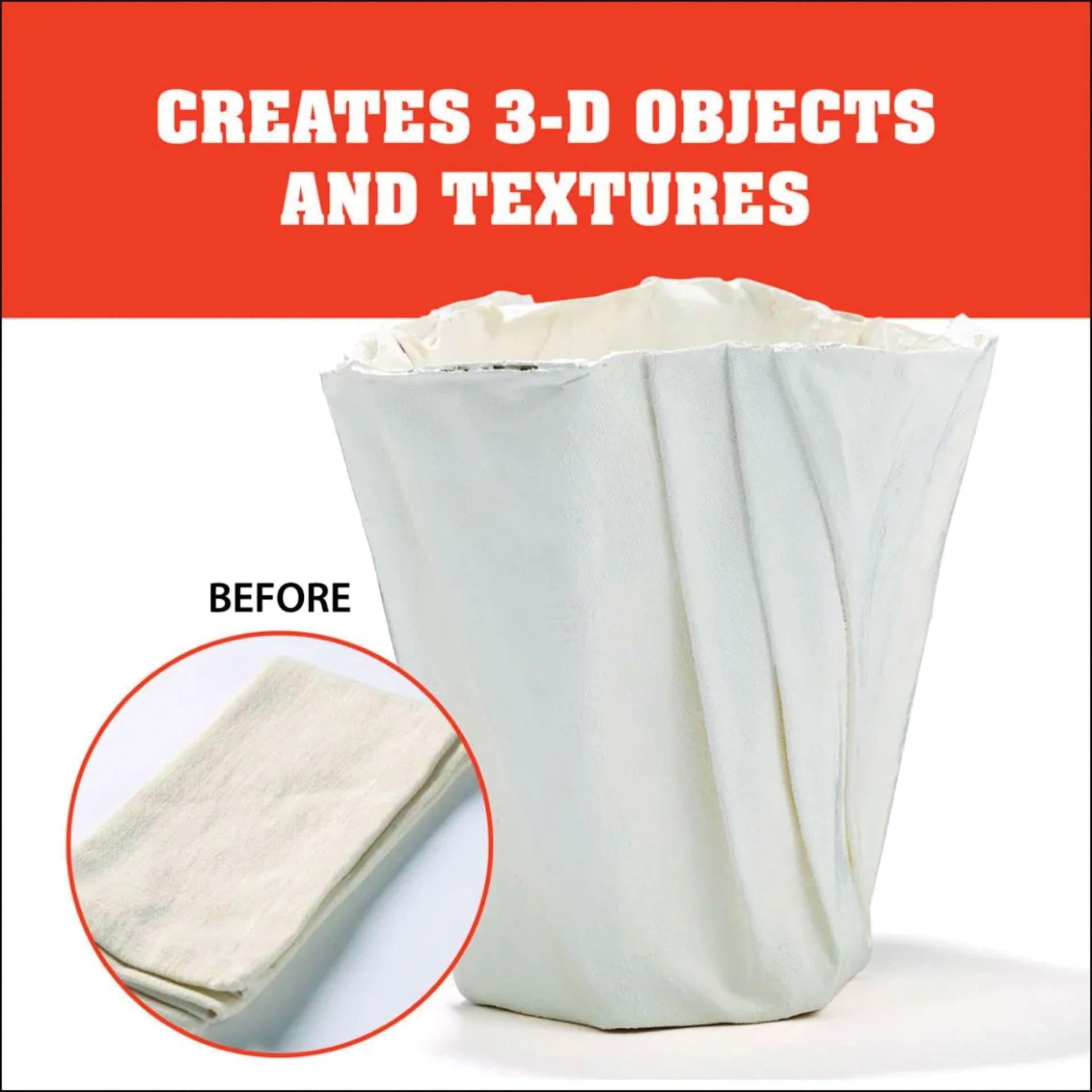 Creates 3-D Objects and Textures