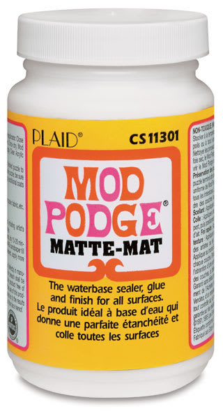 Plaid Mod Podge, Matte finish, 8 fl oz Plaid Mod Podge, Matte finish, 8 fl oz