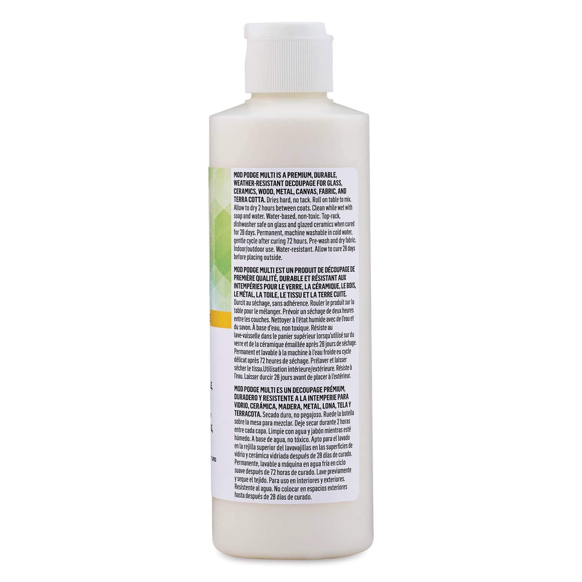 Mod Podge Multi - 8 oz - side